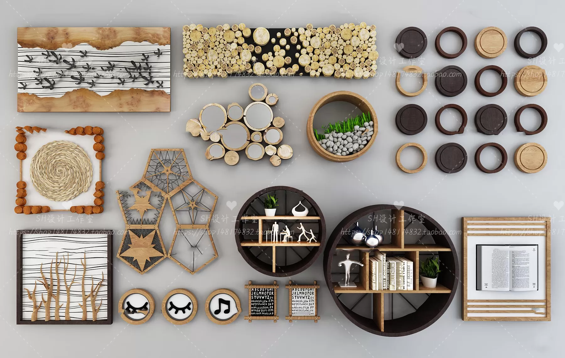 Wall Decoration – 3D Models – 0186