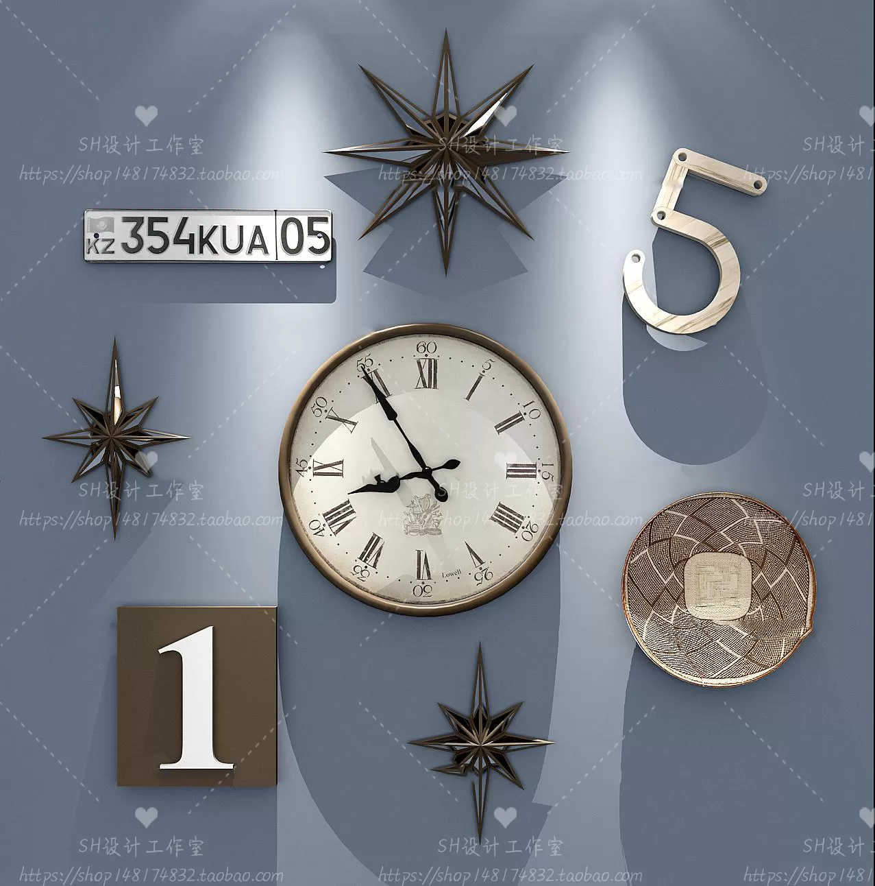 Wall Decoration – 3D Models – 0195