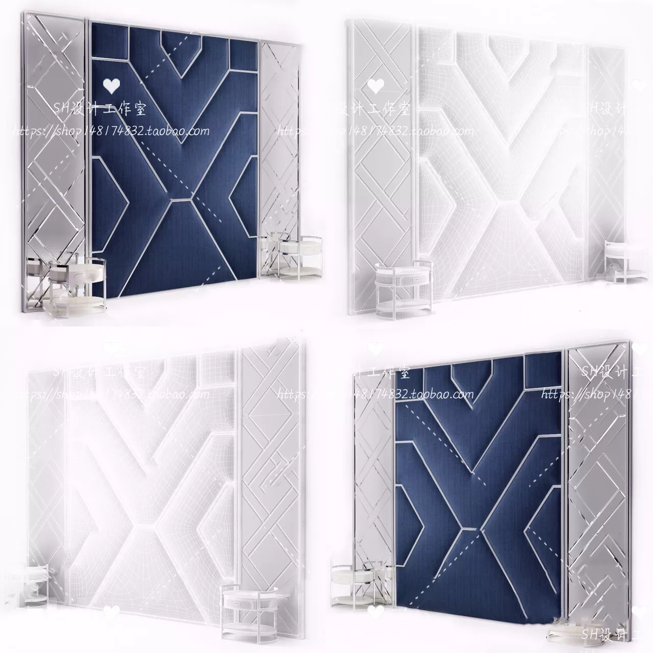 Wall Decoration – 3D Models – 0228