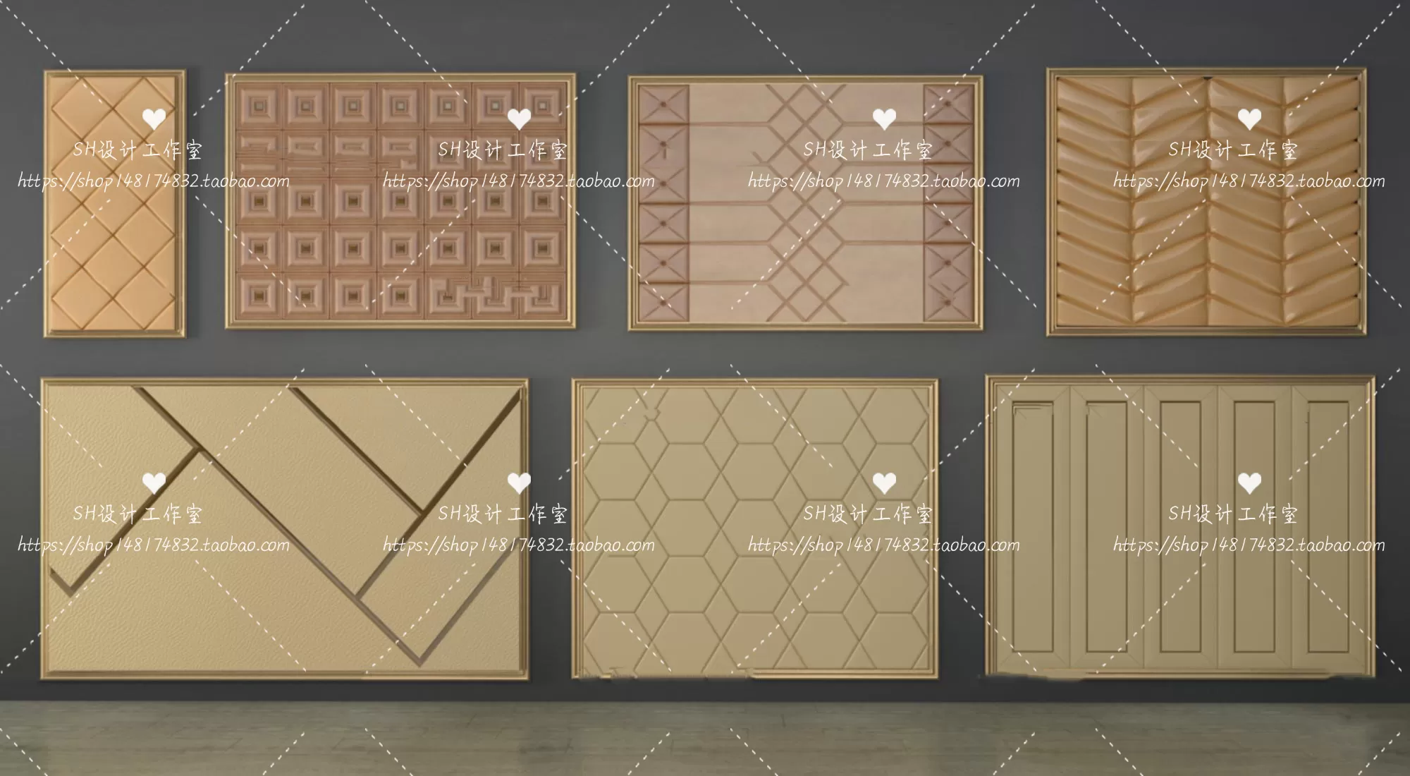 Wall Decoration – 3D Models – 0234