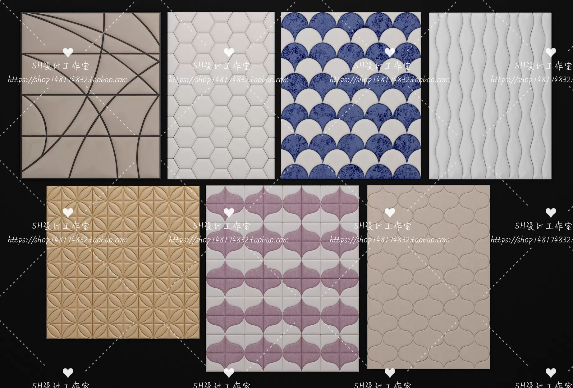 Wall Decoration – 3D Models – 0236