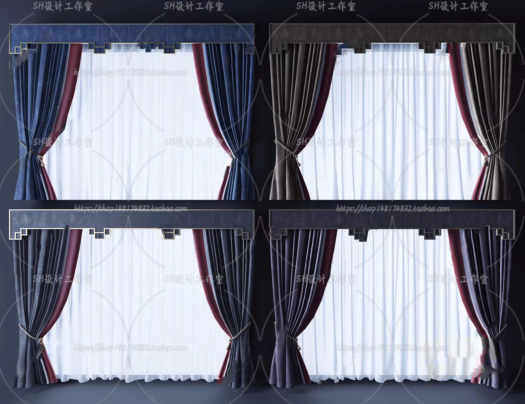 Curtains – 3Ds Models – 0036 Curtains – 3Ds Models – 0036