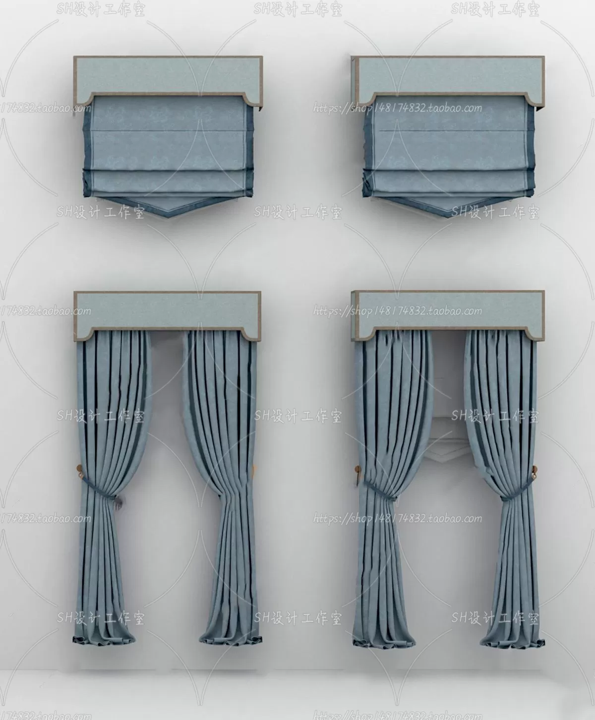 Curtains – 3Ds Models – 0047