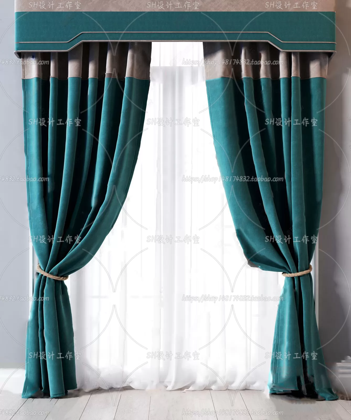 Curtains – 3Ds Models – 0063
