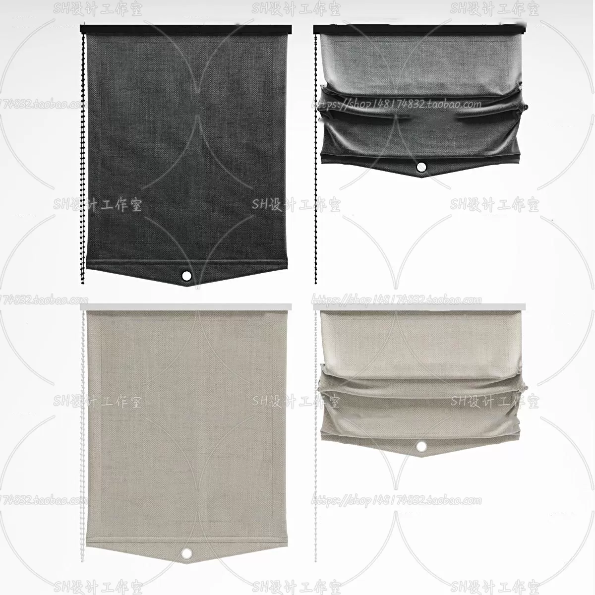 Curtains – 3Ds Models – 0070