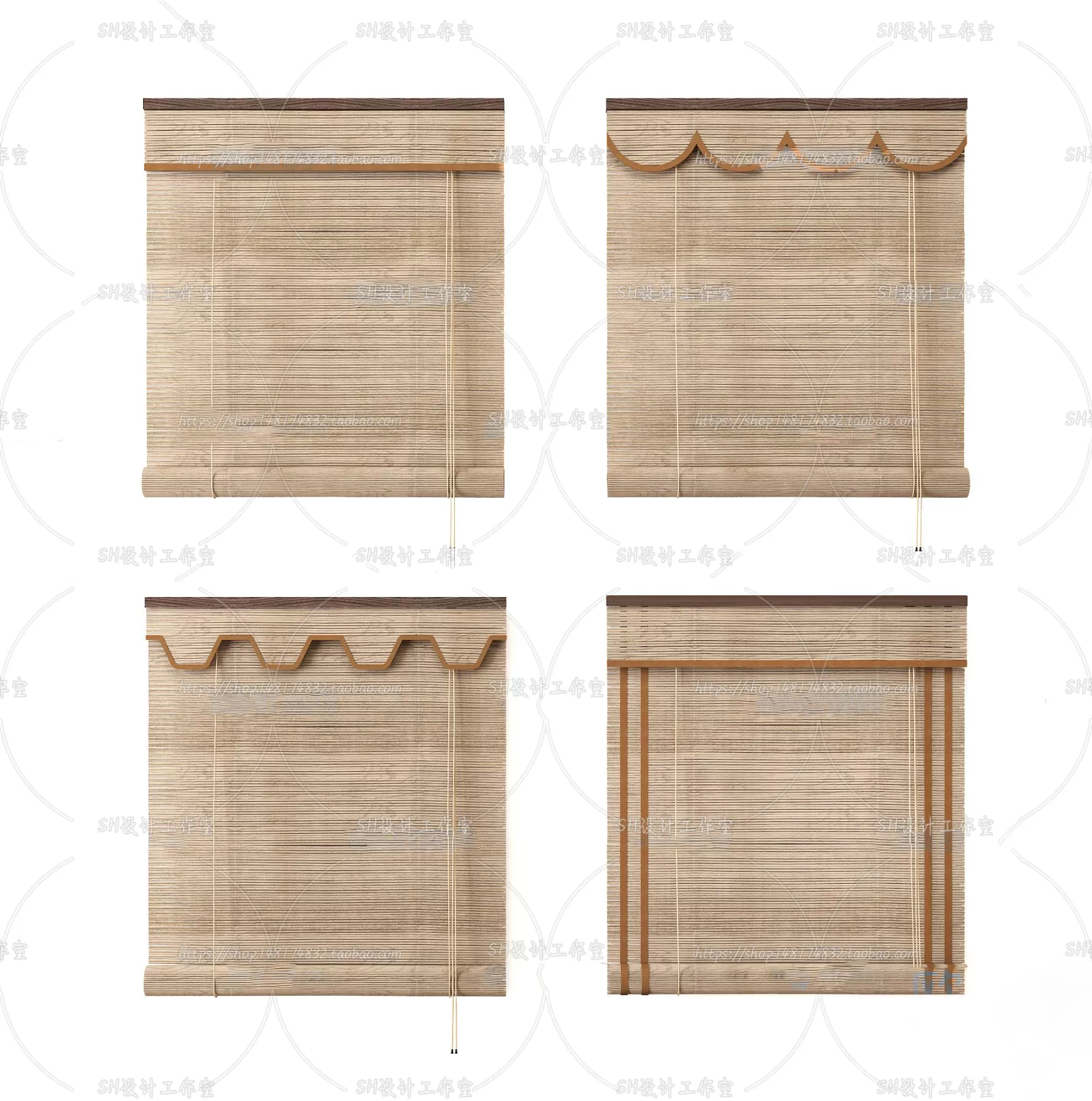 Curtains – 3Ds Models – 0090