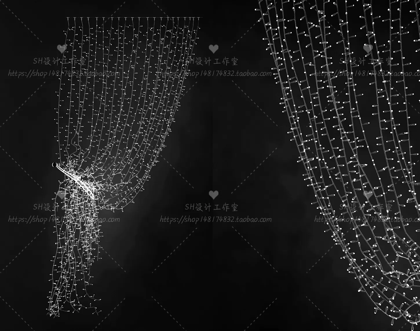 Curtains – 3Ds Models – 0111