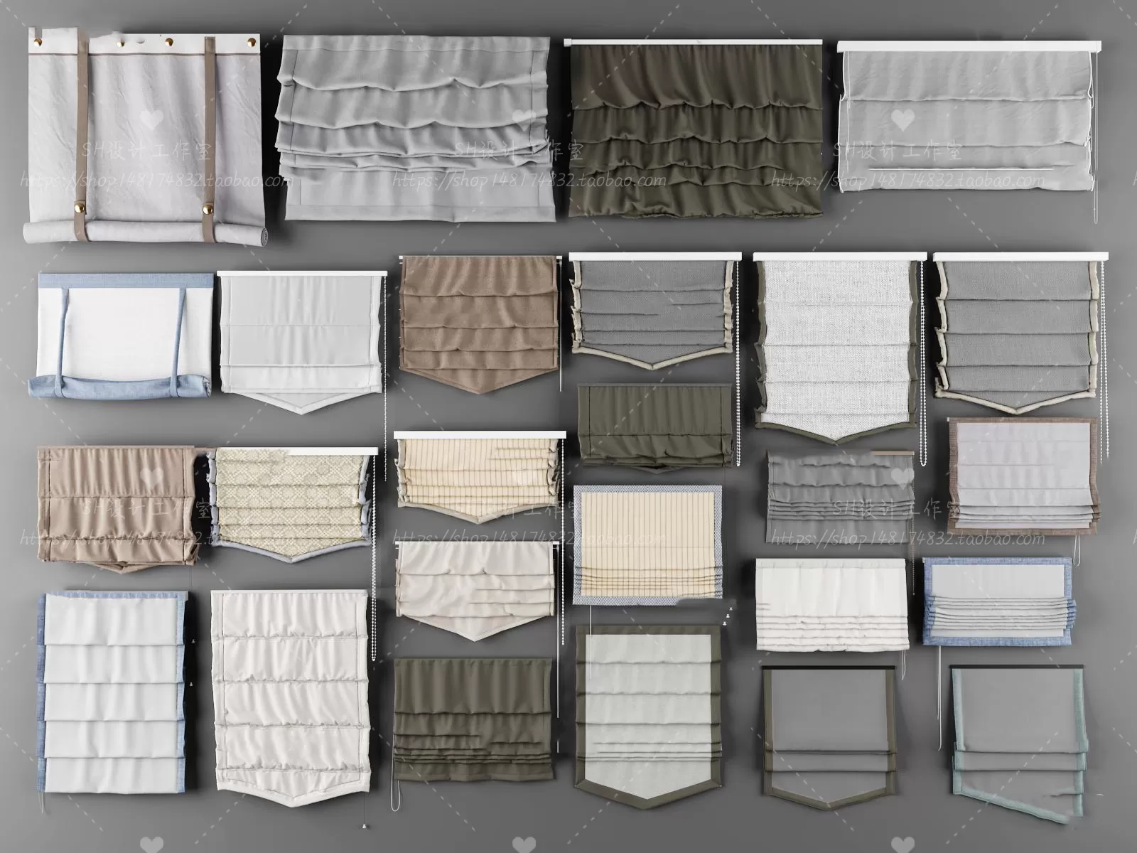 Curtains – 3Ds Models – 0133