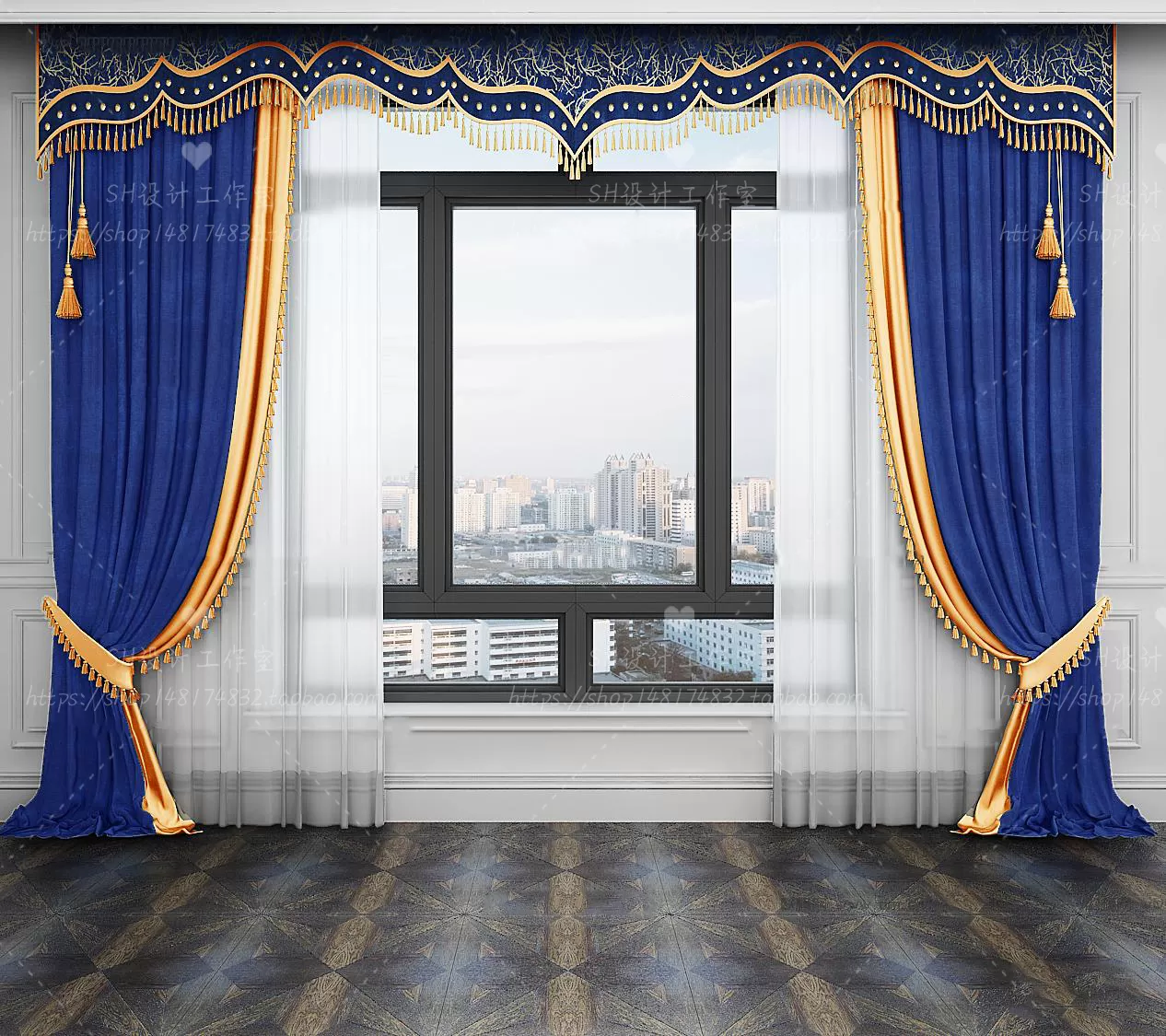 Curtains – 3Ds Models – 0173