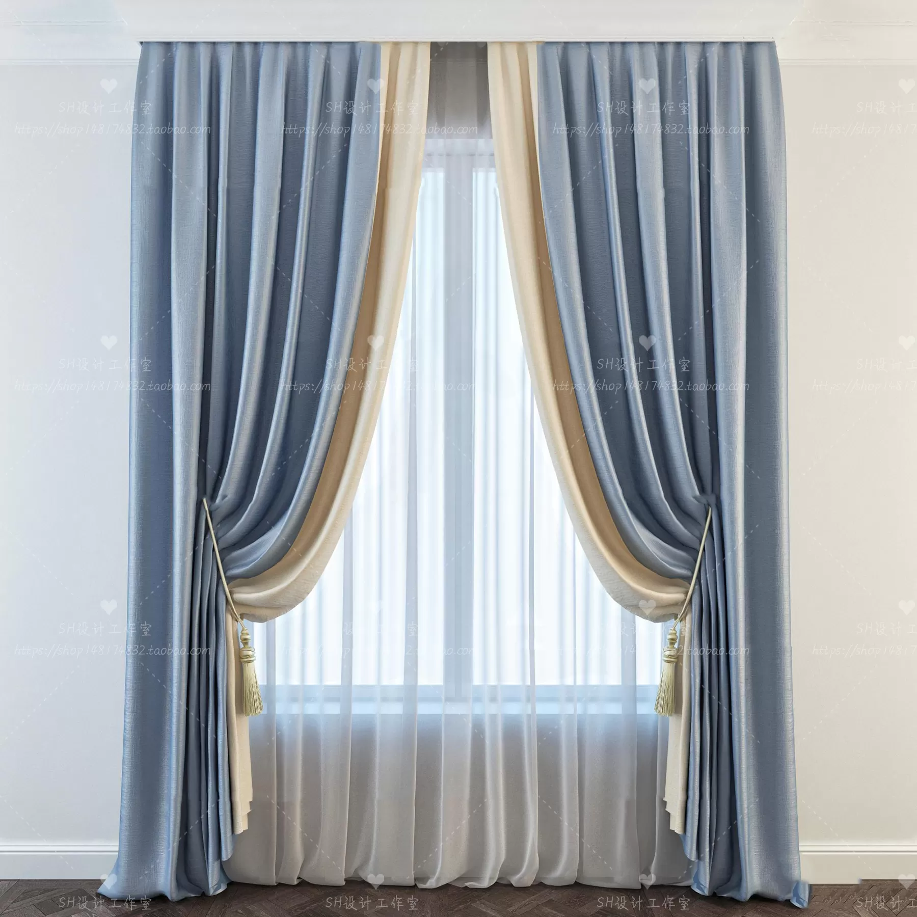 Curtains – 3Ds Models – 0180