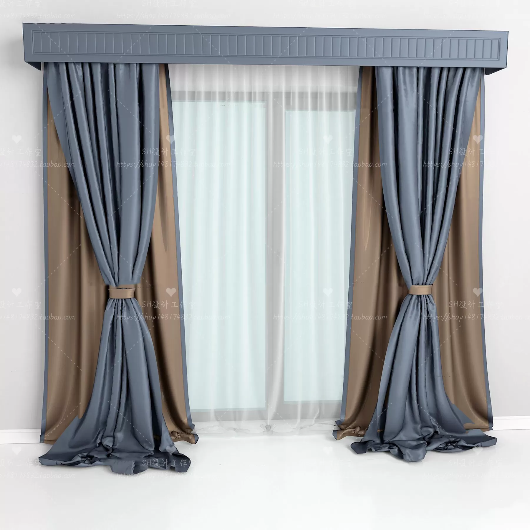 Curtains – 3Ds Models – 0193