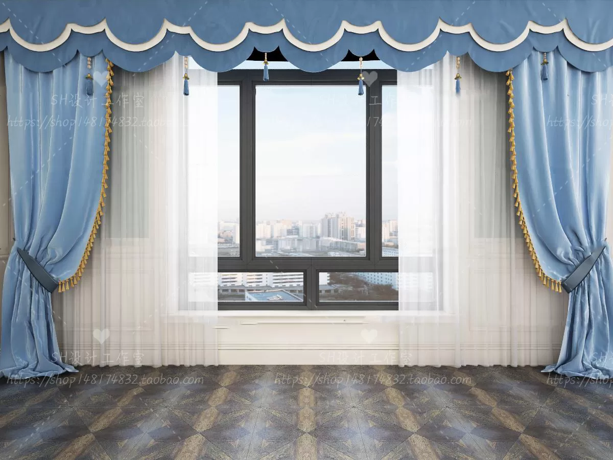 Curtains – 3Ds Models – 0195