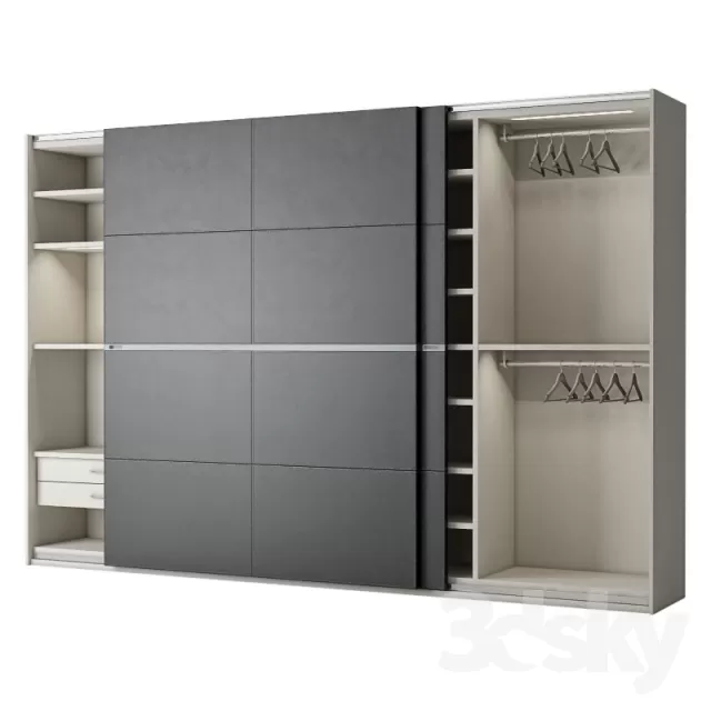 3DSKYMODEL – Shelf – Wardrobe – 181