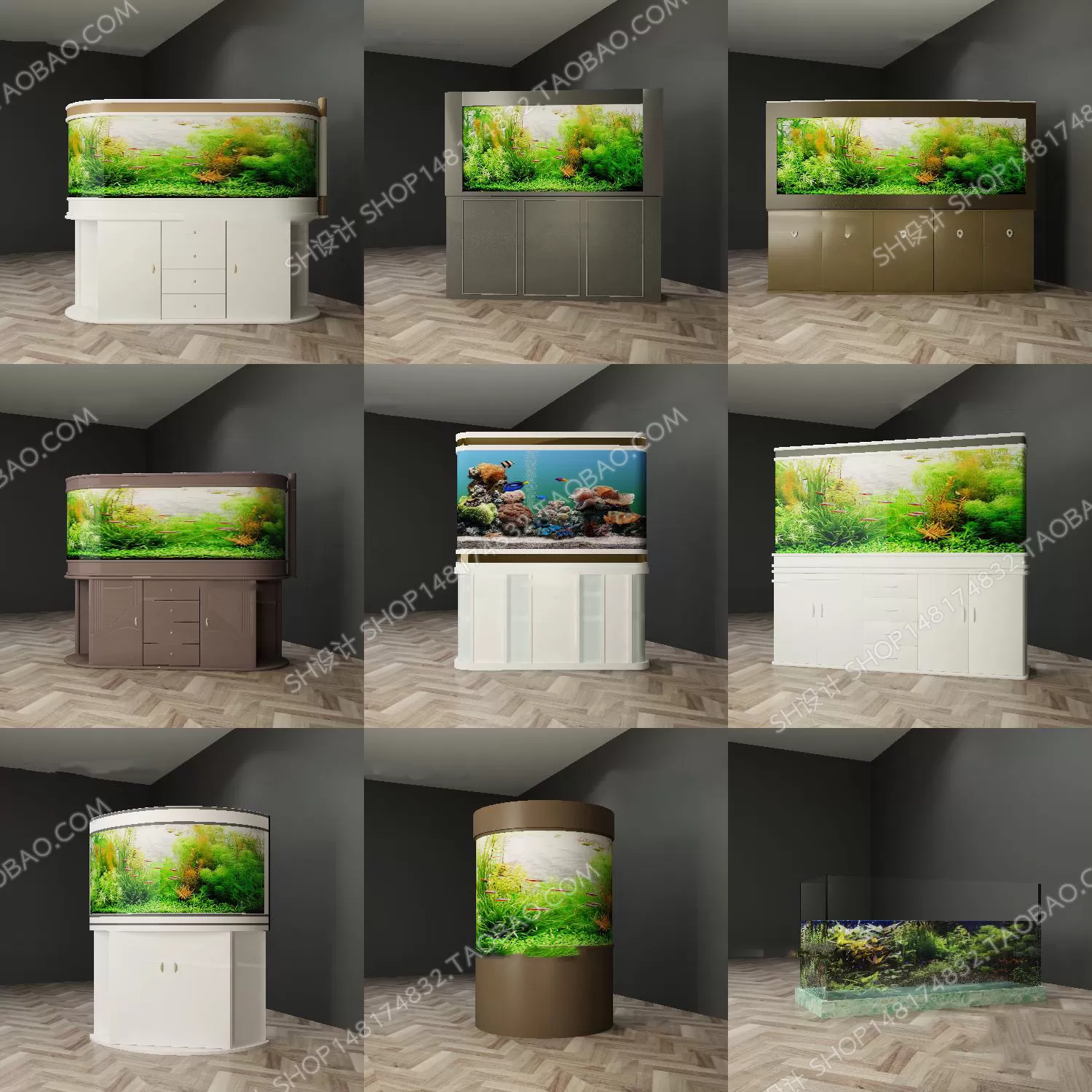Aquarium Fish – 3Dsmax Models – 0006