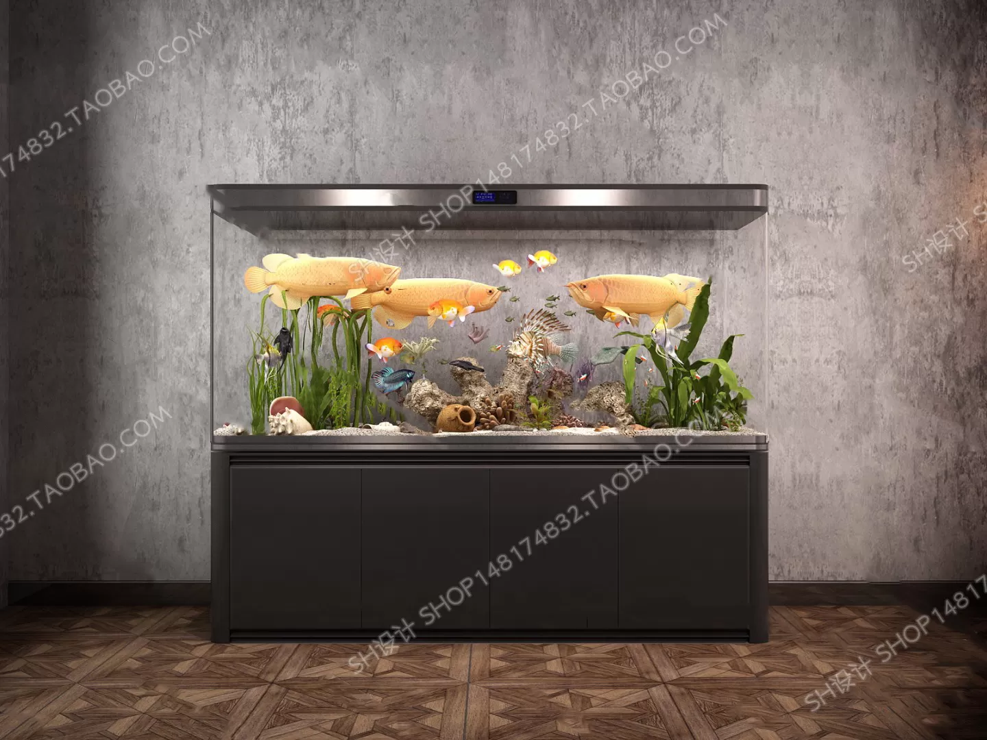 Aquarium Fish – 3Dsmax Models – 0027