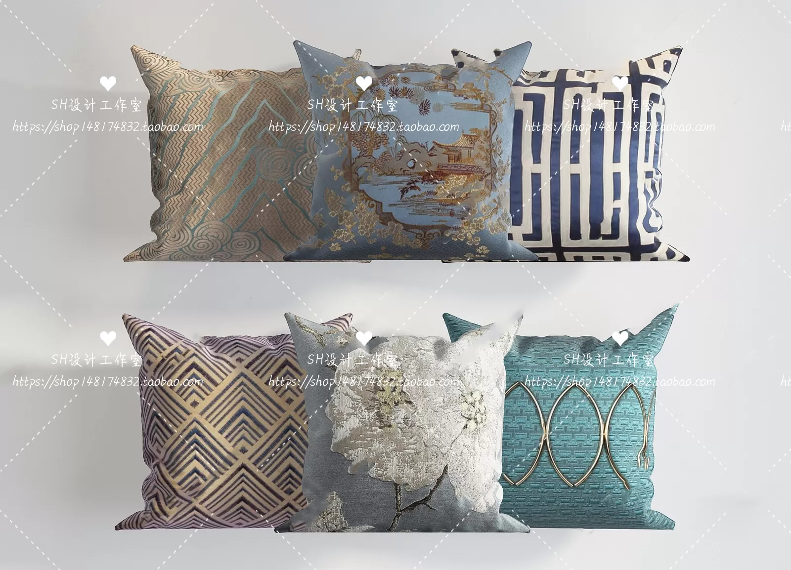 Pillows – 3Dsmax Models – 0032