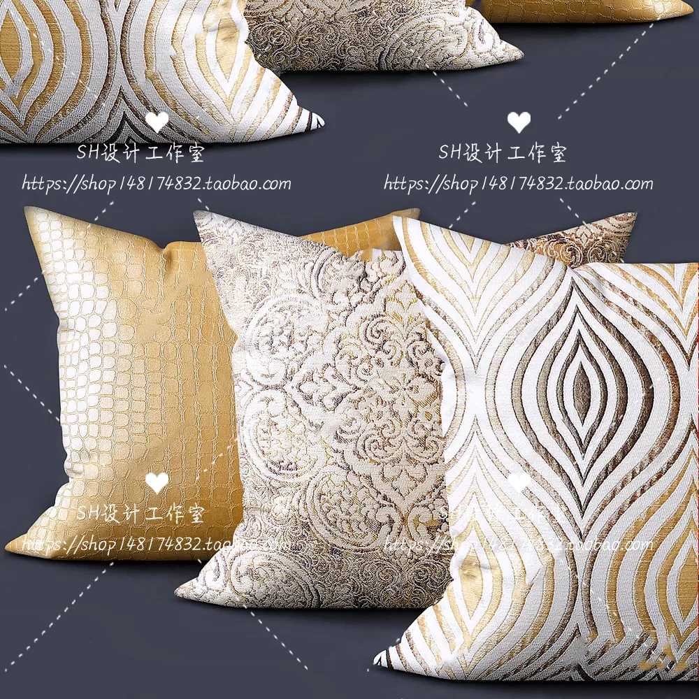 Pillows – 3Dsmax Models – 0051