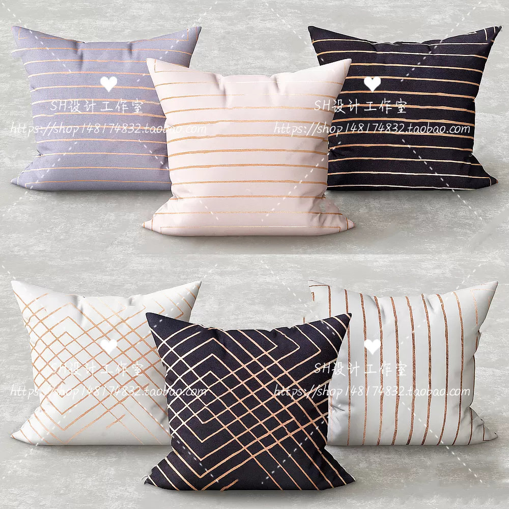Pillows – 3Dsmax Models – 0052