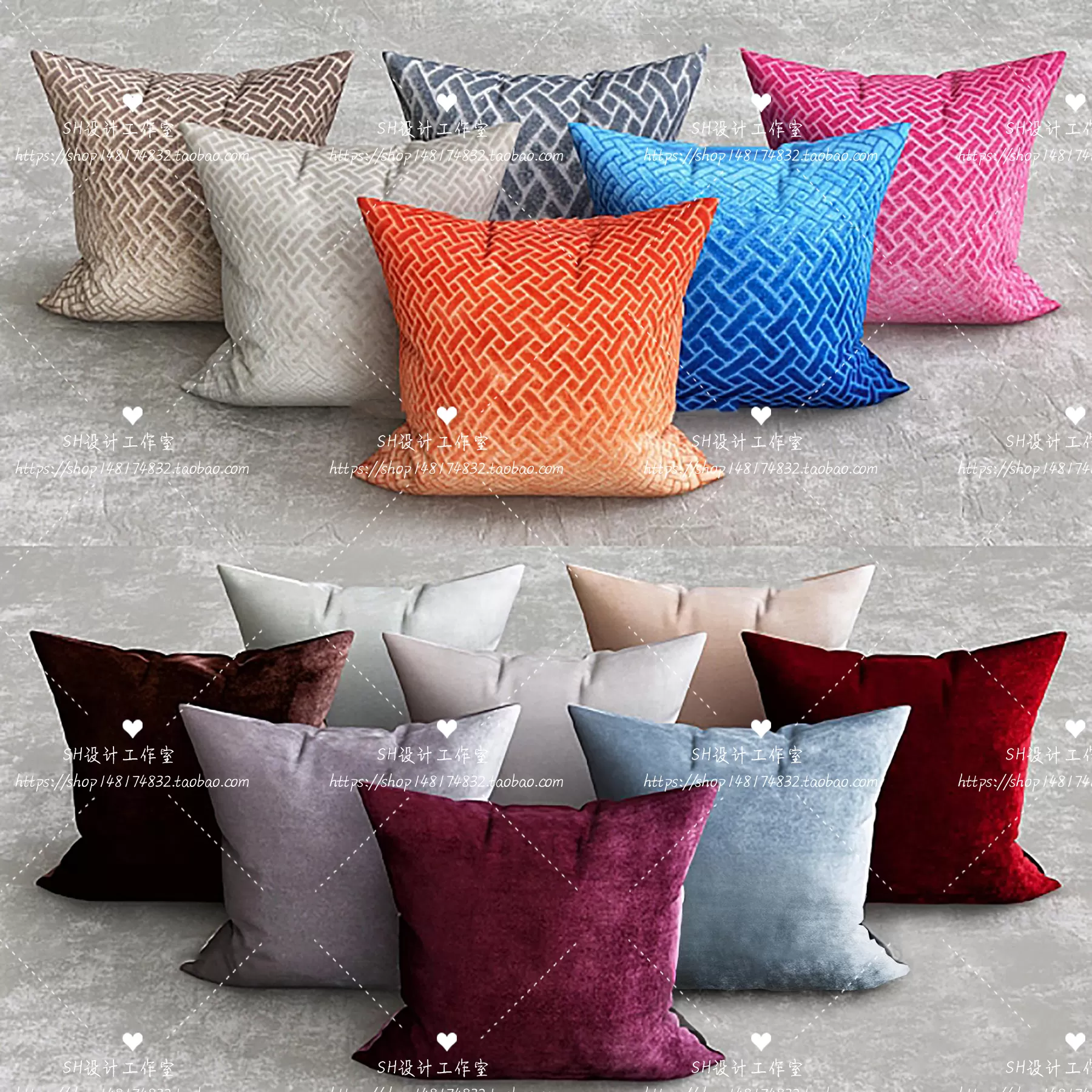 Pillows – 3Dsmax Models – 0057