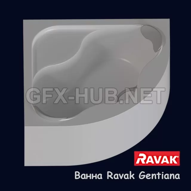 Bath Ravak Gentiana – 207273 Bath Ravak Gentiana – 207273