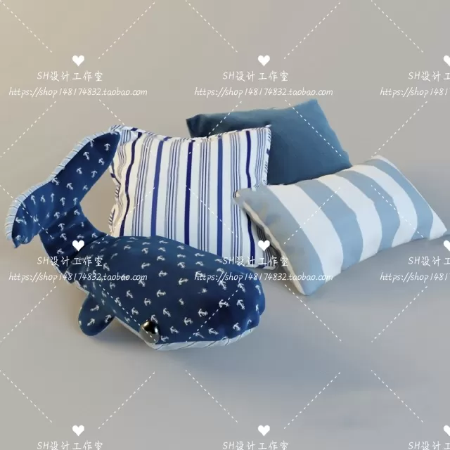Pillows – 3Dsmax Models – 0092