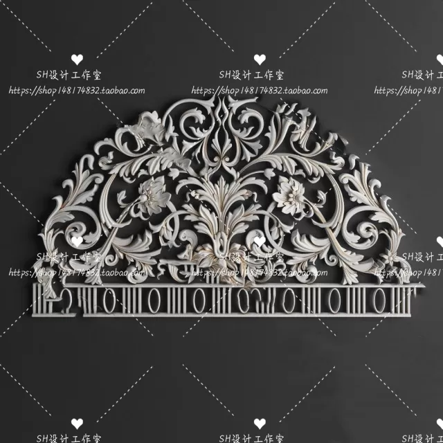 Decorative Plaster – 3D Models – 0033