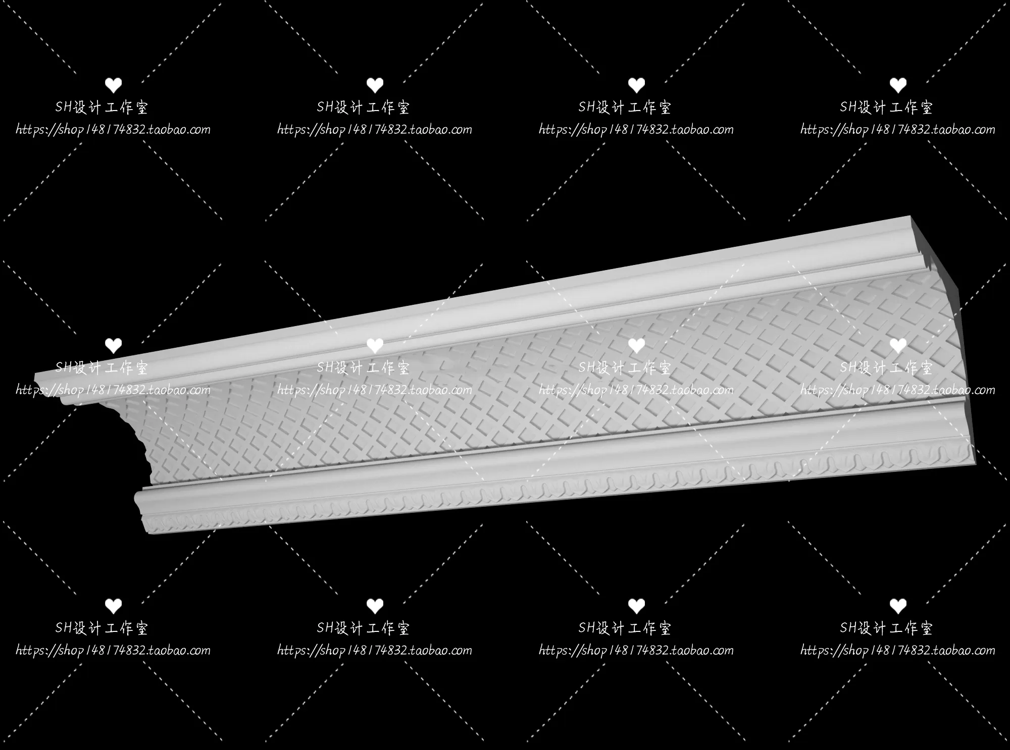 Decorative Plaster – 3D Models – 0067