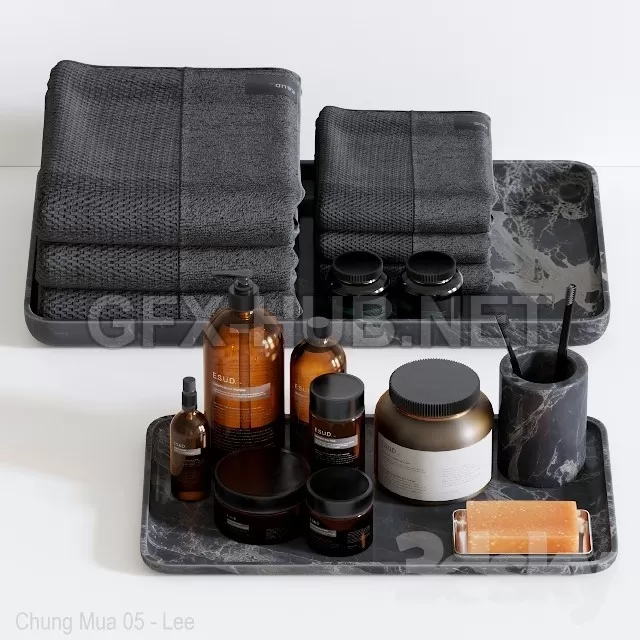 Bathroom Accessories 3d model – 207309 Bathroom Accessories 3d model – 207309