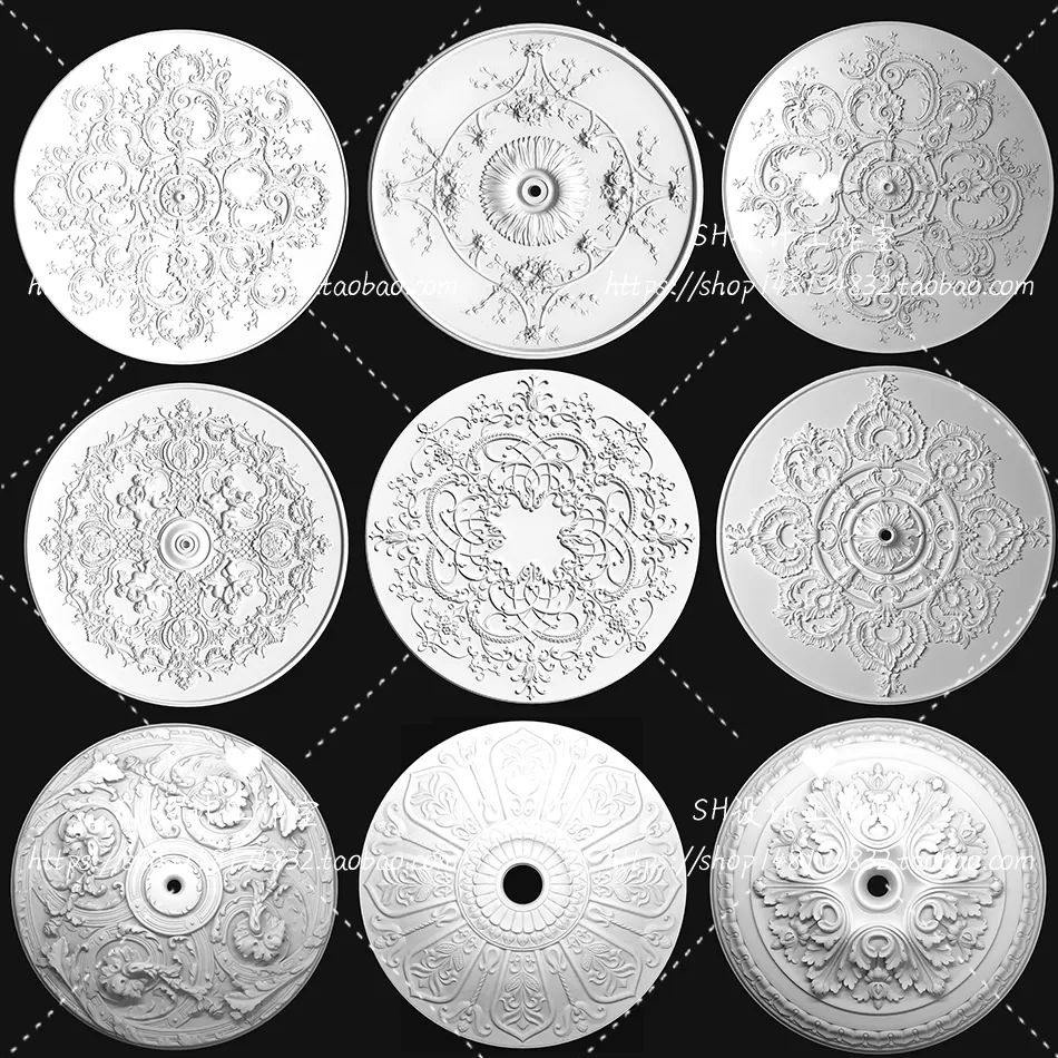 Decorative Plaster – 3D Models – 0125