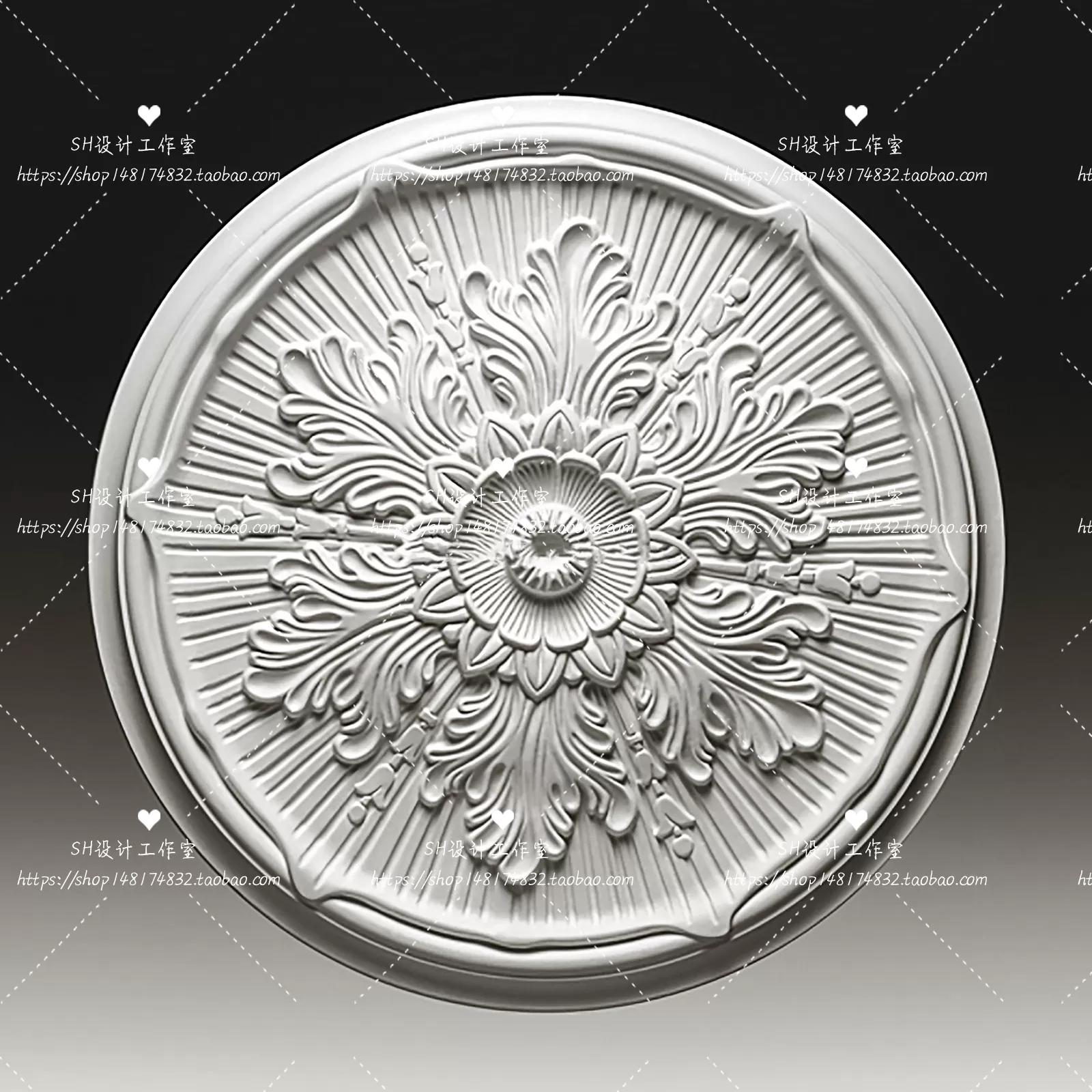 Decorative Plaster – 3D Models – 0149