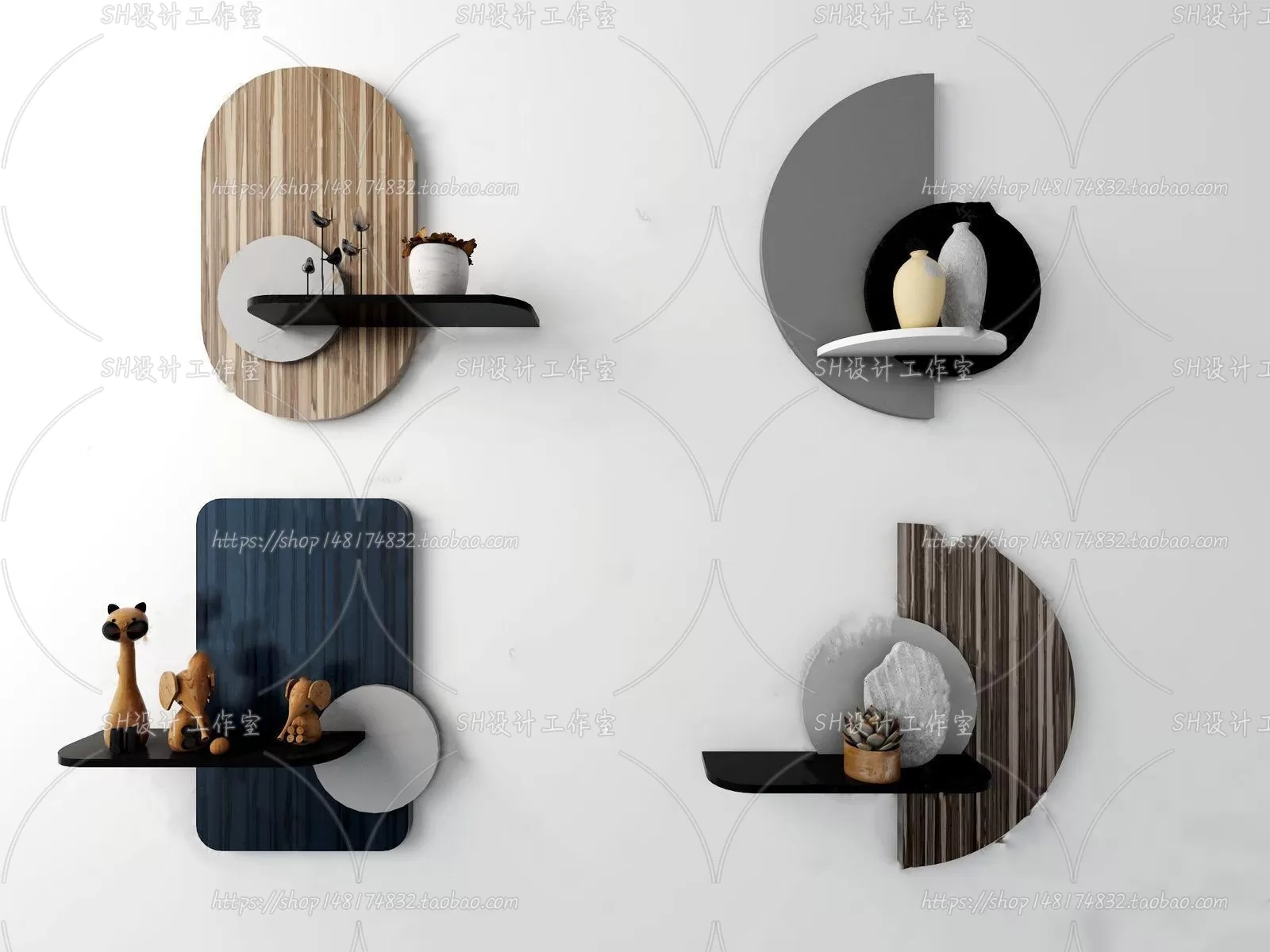 Wall Cabinets – 3D Models – 0020