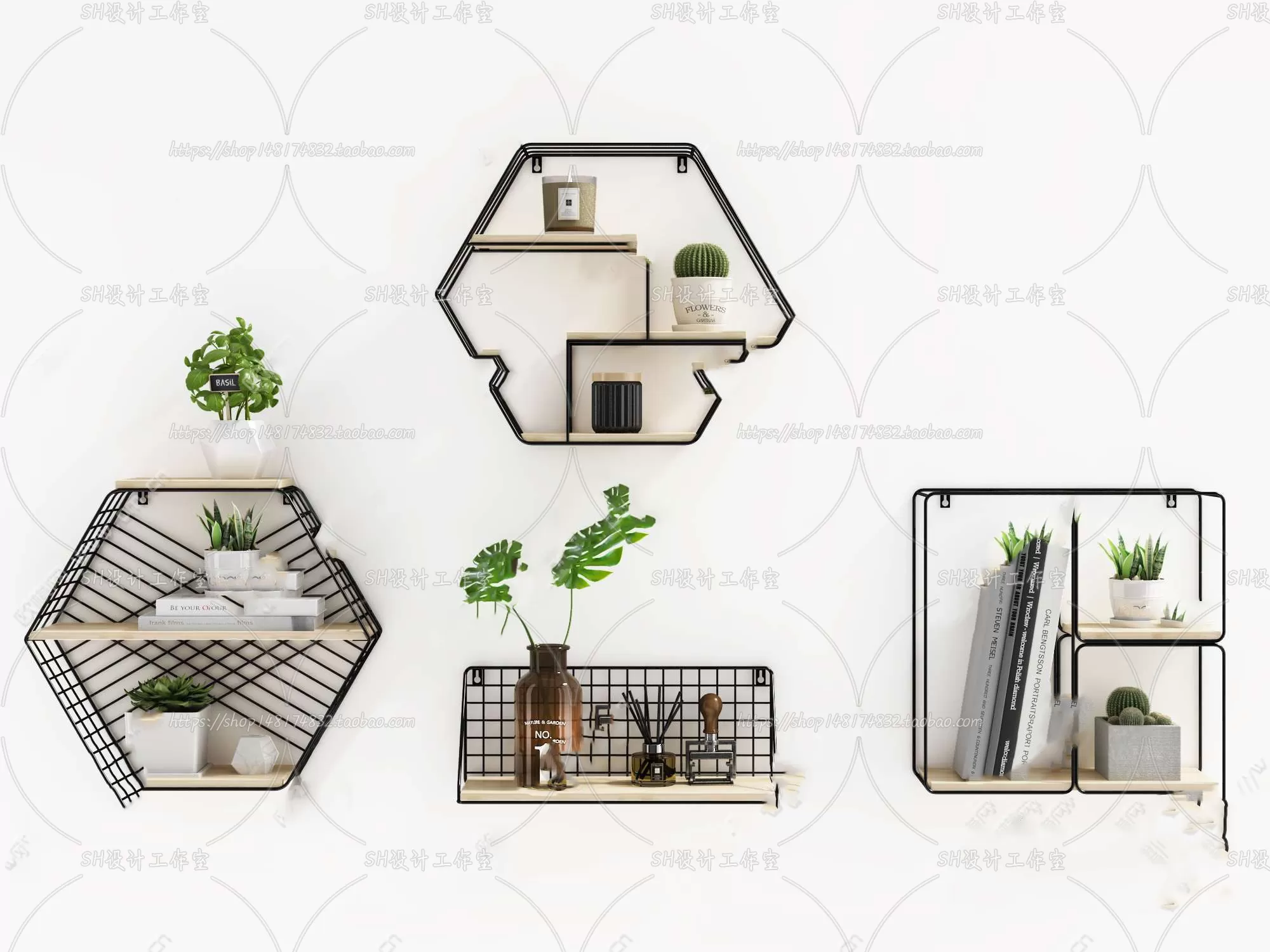 Wall Cabinets – 3D Models – 0022