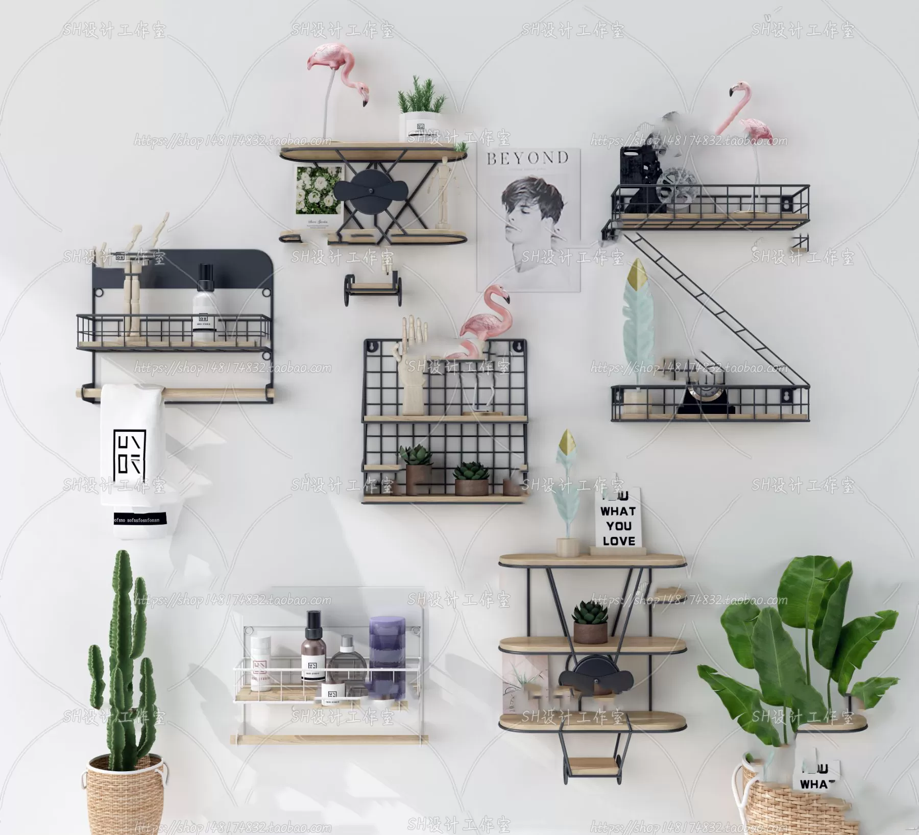 Wall Cabinets – 3D Models – 0023