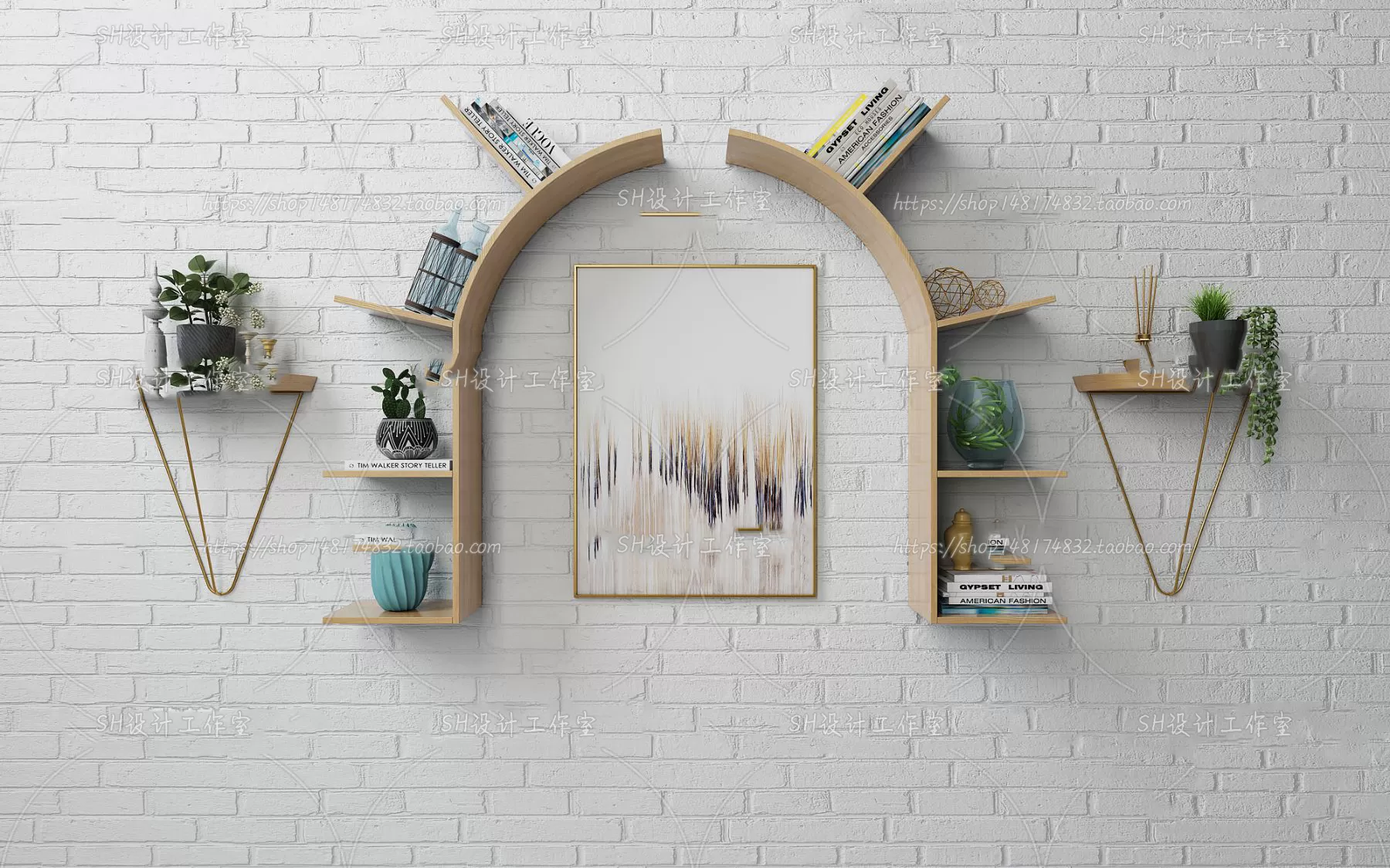 Wall Cabinets – 3D Models – 0032