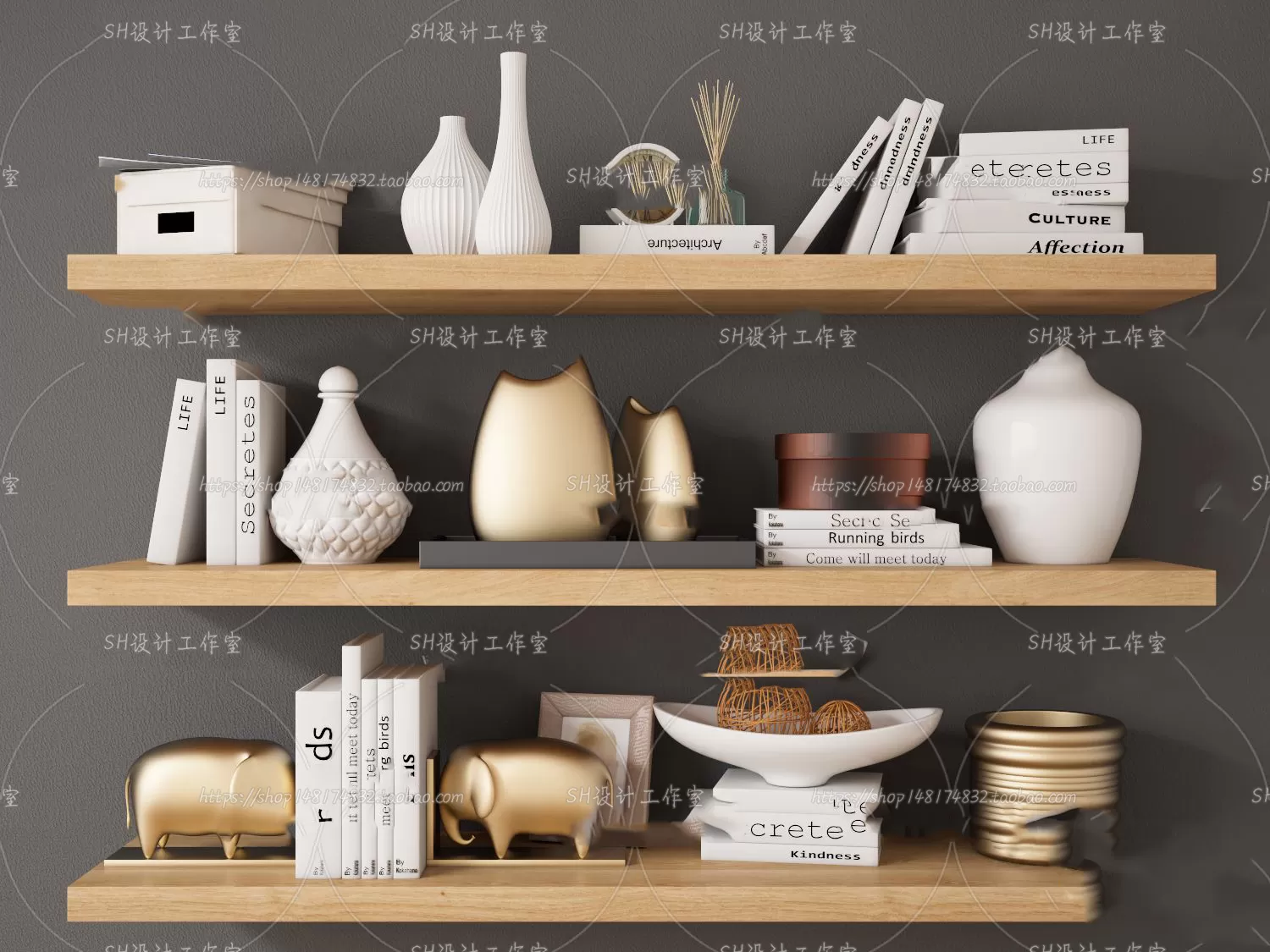 Wall Cabinets – 3D Models – 0033