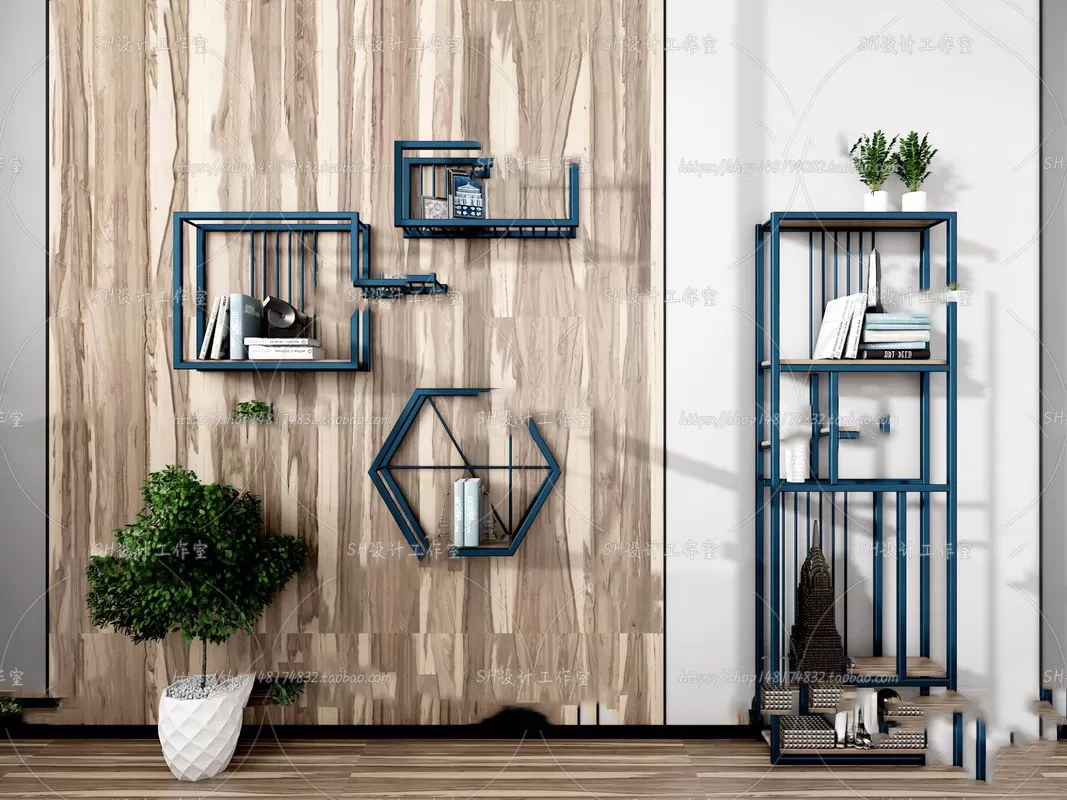 Wall Cabinets – 3D Models – 0036