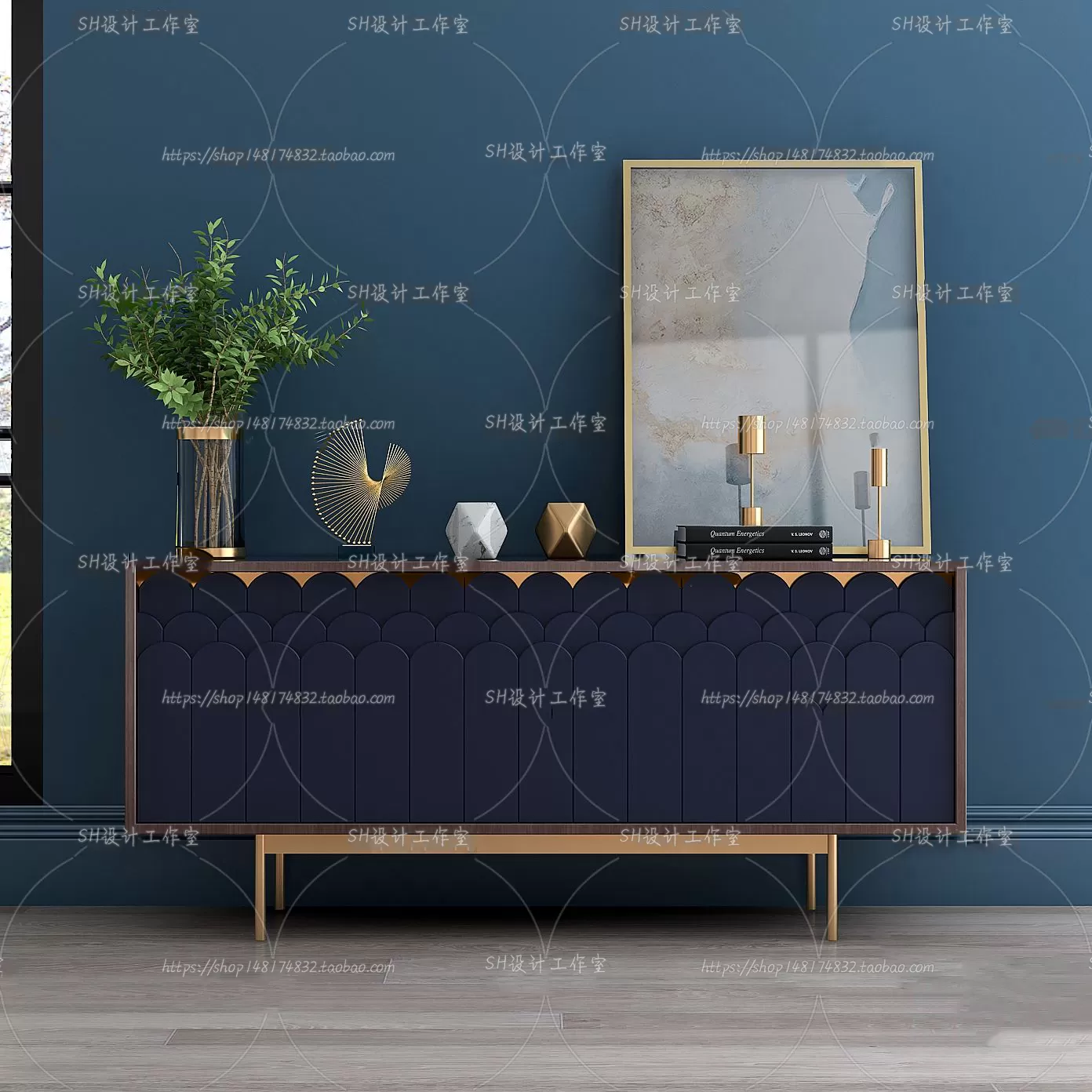 Side Cabinets – 3D Models – 0027