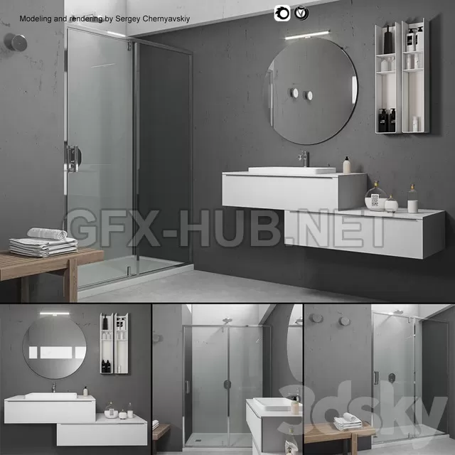 Bathroom furniture set Arcom e.Ly 5 – 207365 Bathroom furniture set Arcom e.Ly 5 – 207365