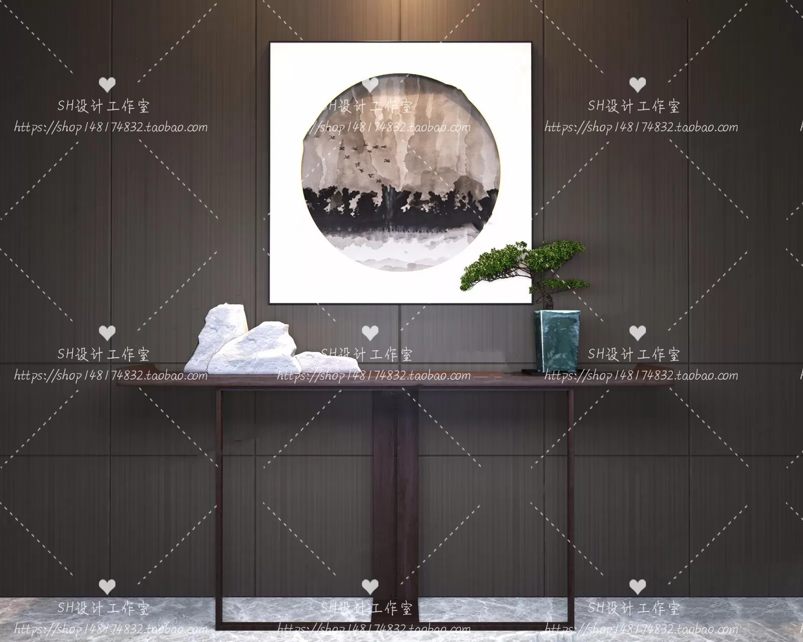 Side Cabinets – 3D Models – 0161