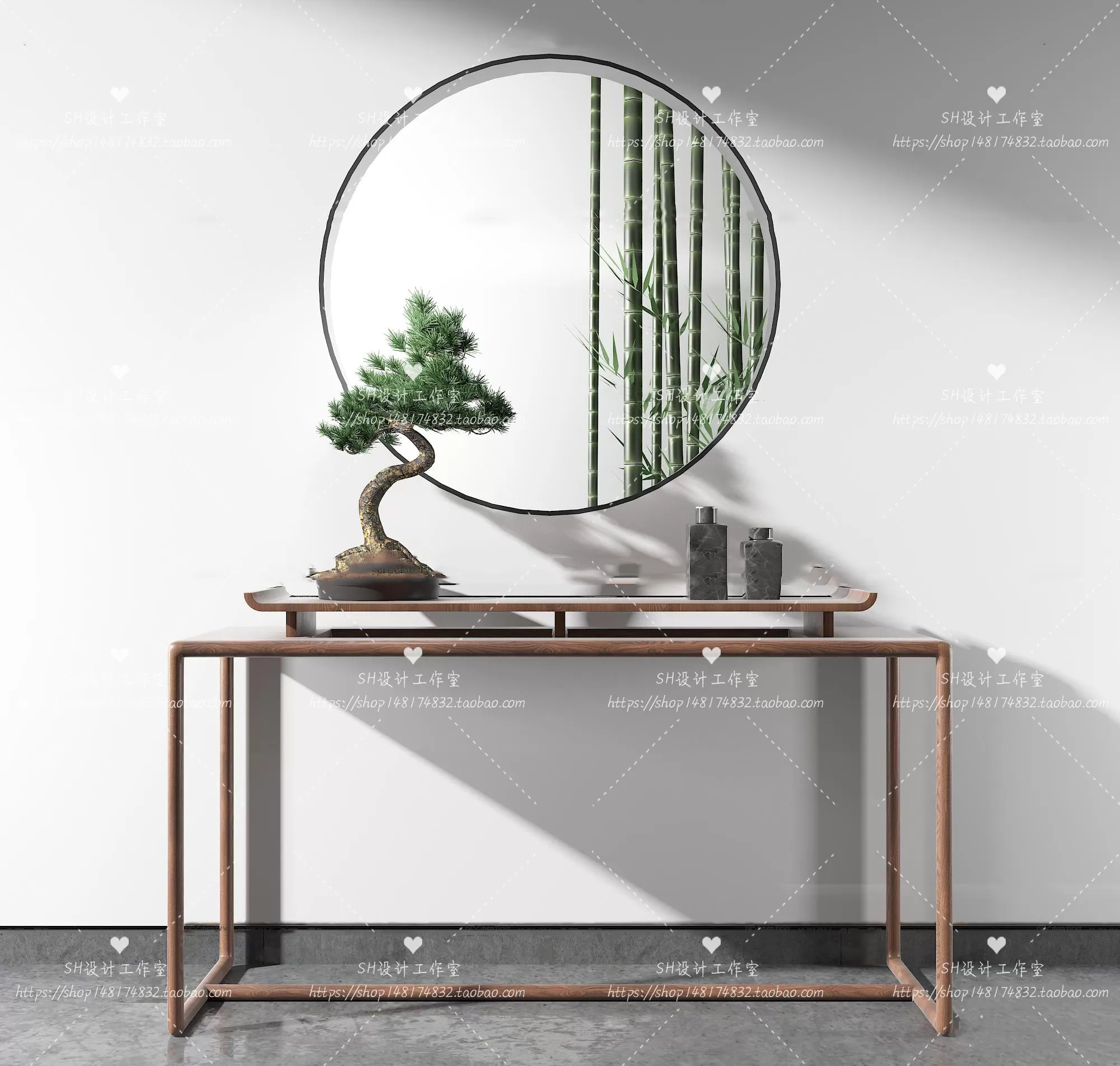 Side Cabinets – 3D Models – 0176