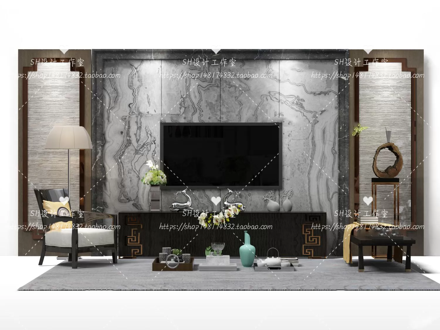 TV Cabinets – 3D Models – 0002