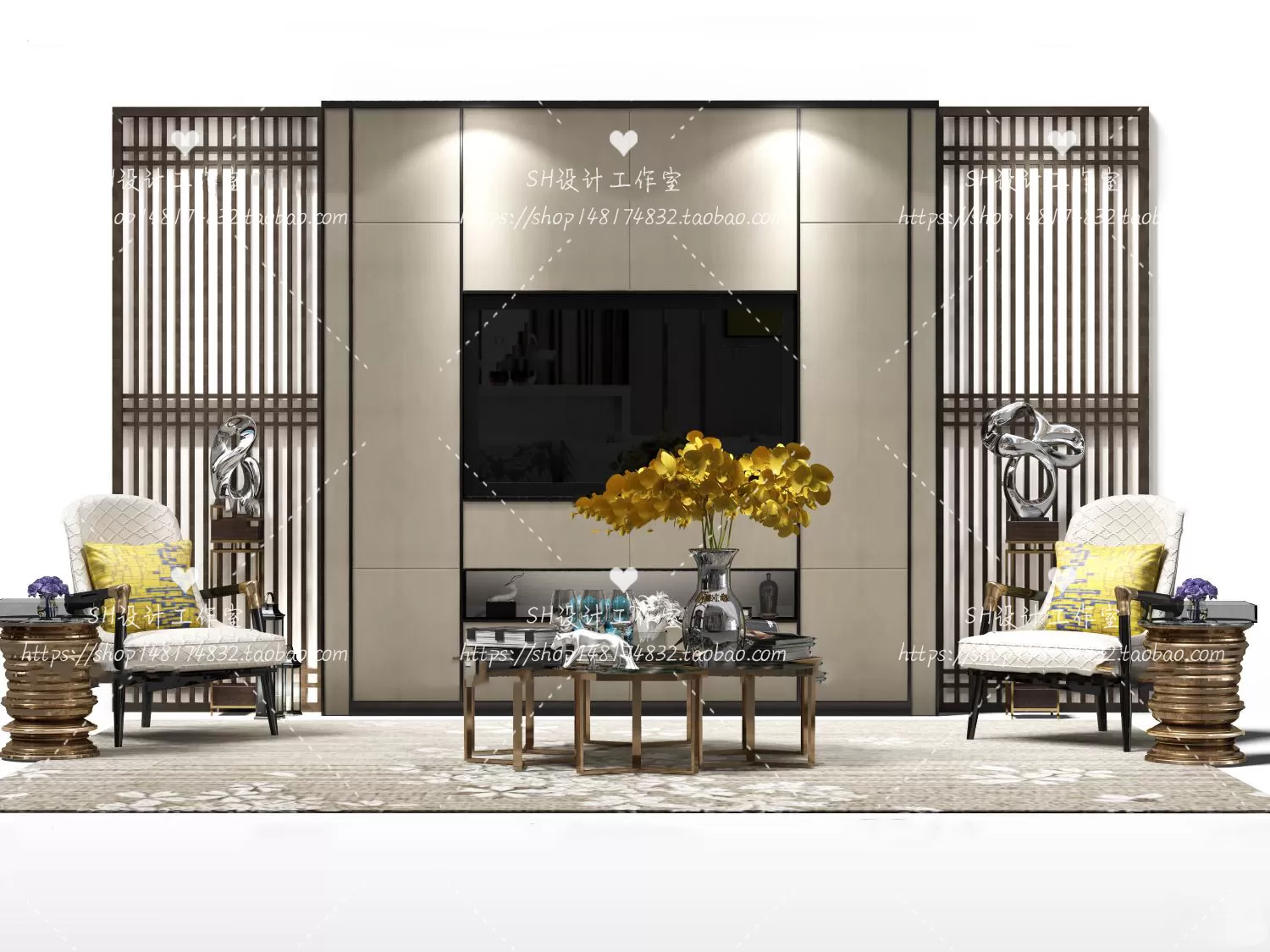 TV Cabinets – 3D Models – 0003