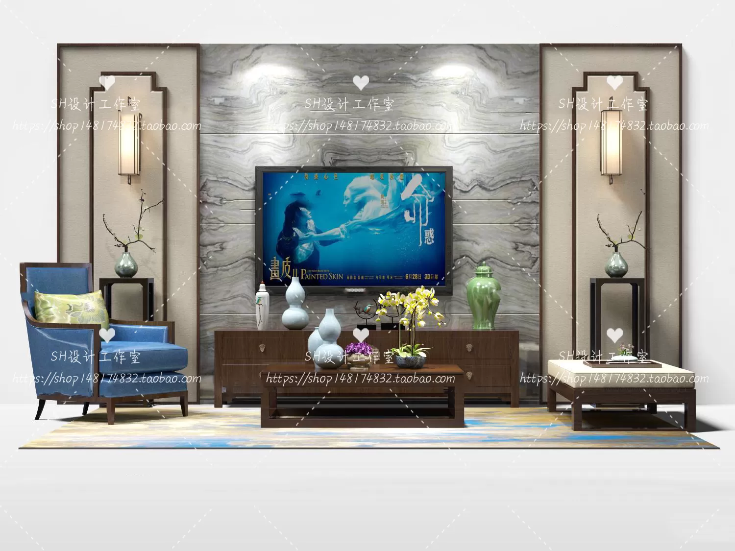 TV Cabinets – 3D Models – 0004