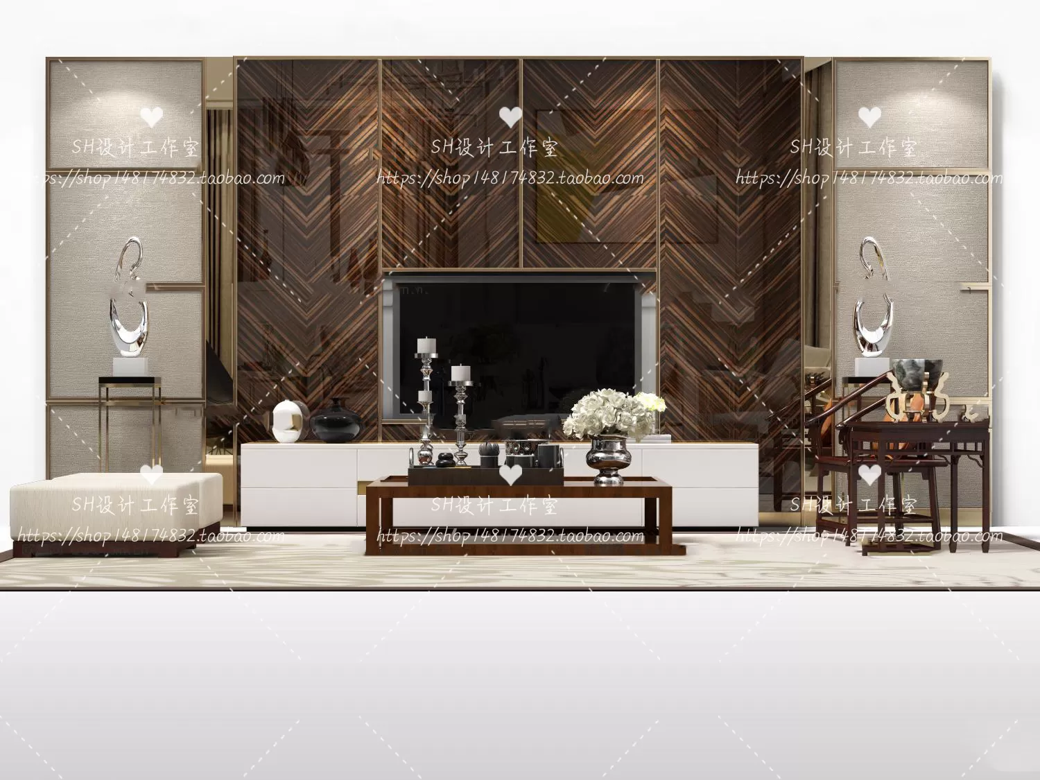 TV Cabinets – 3D Models – 0008