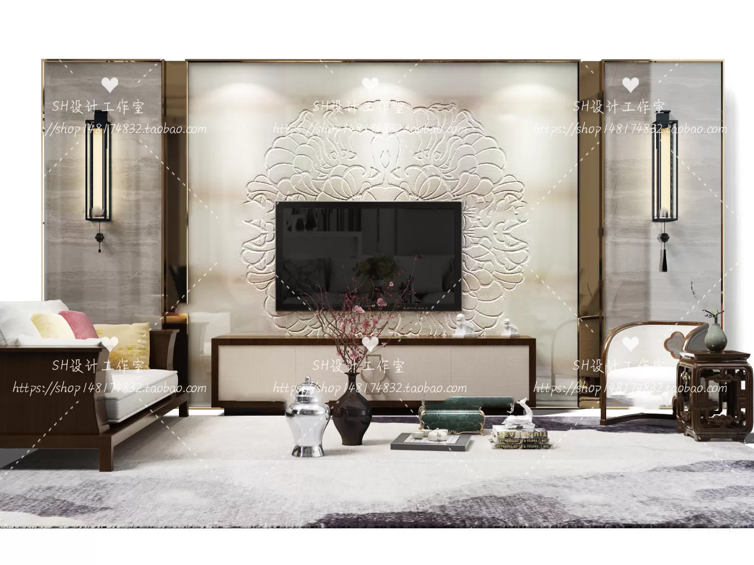 TV Cabinets – 3D Models – 0009