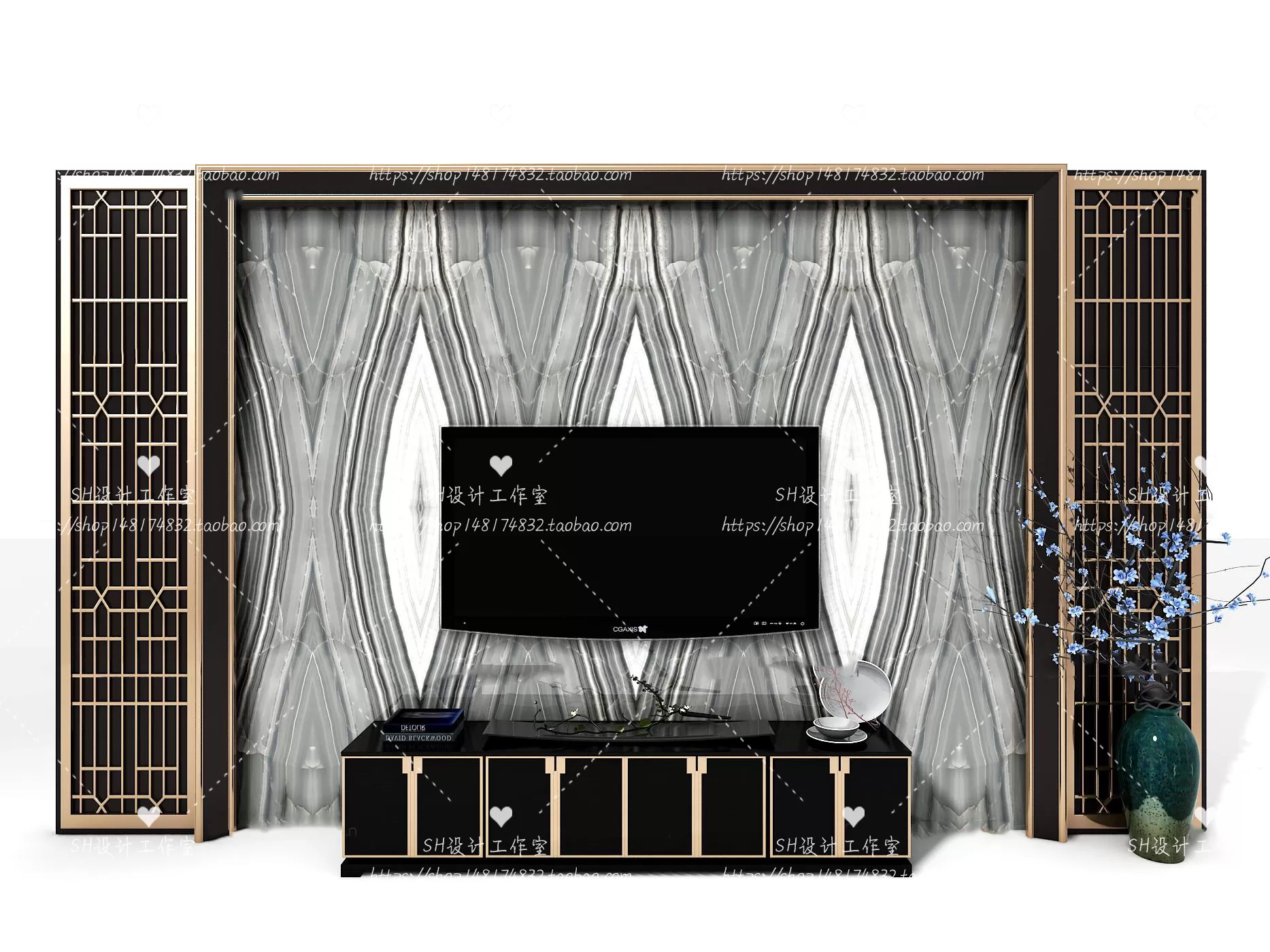 TV Cabinets – 3D Models – 0024