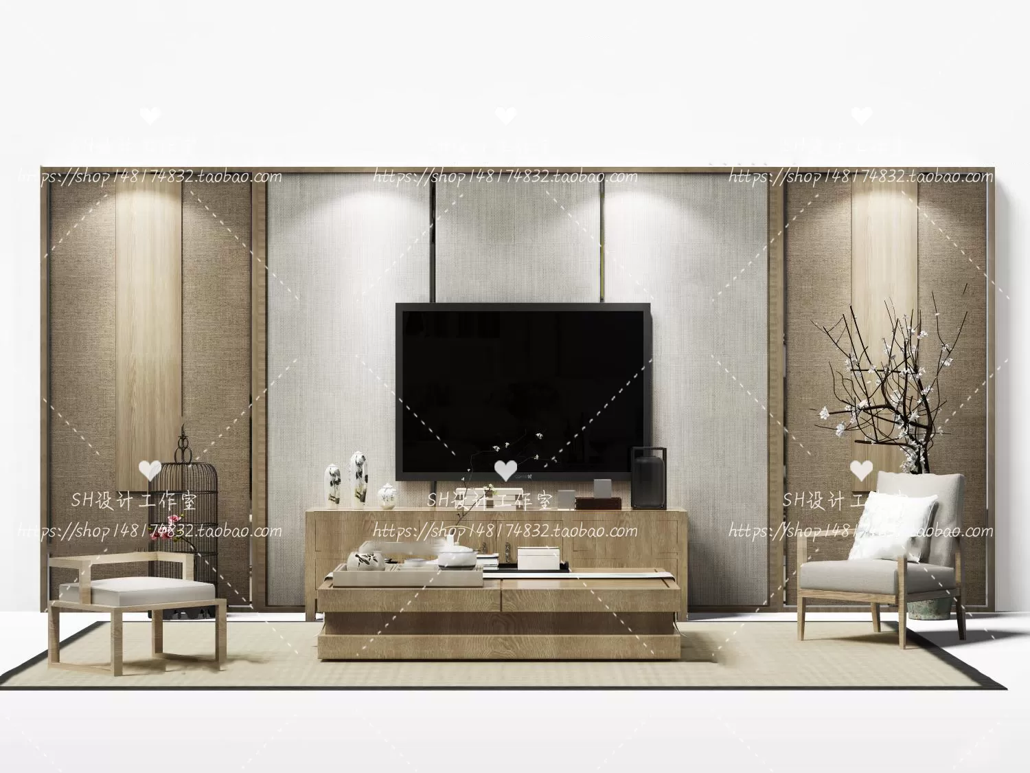 TV Cabinets – 3D Models – 0025