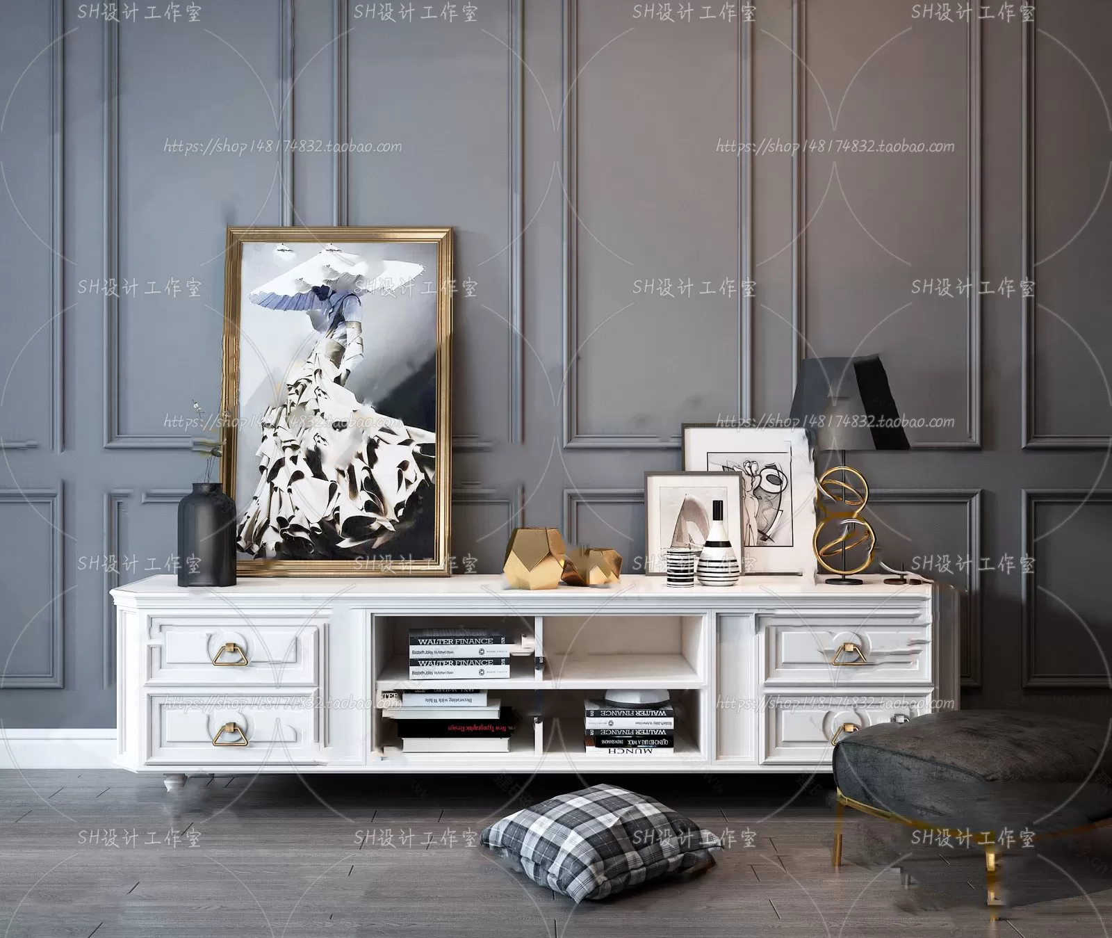 TV Cabinets – 3D Models – 0049