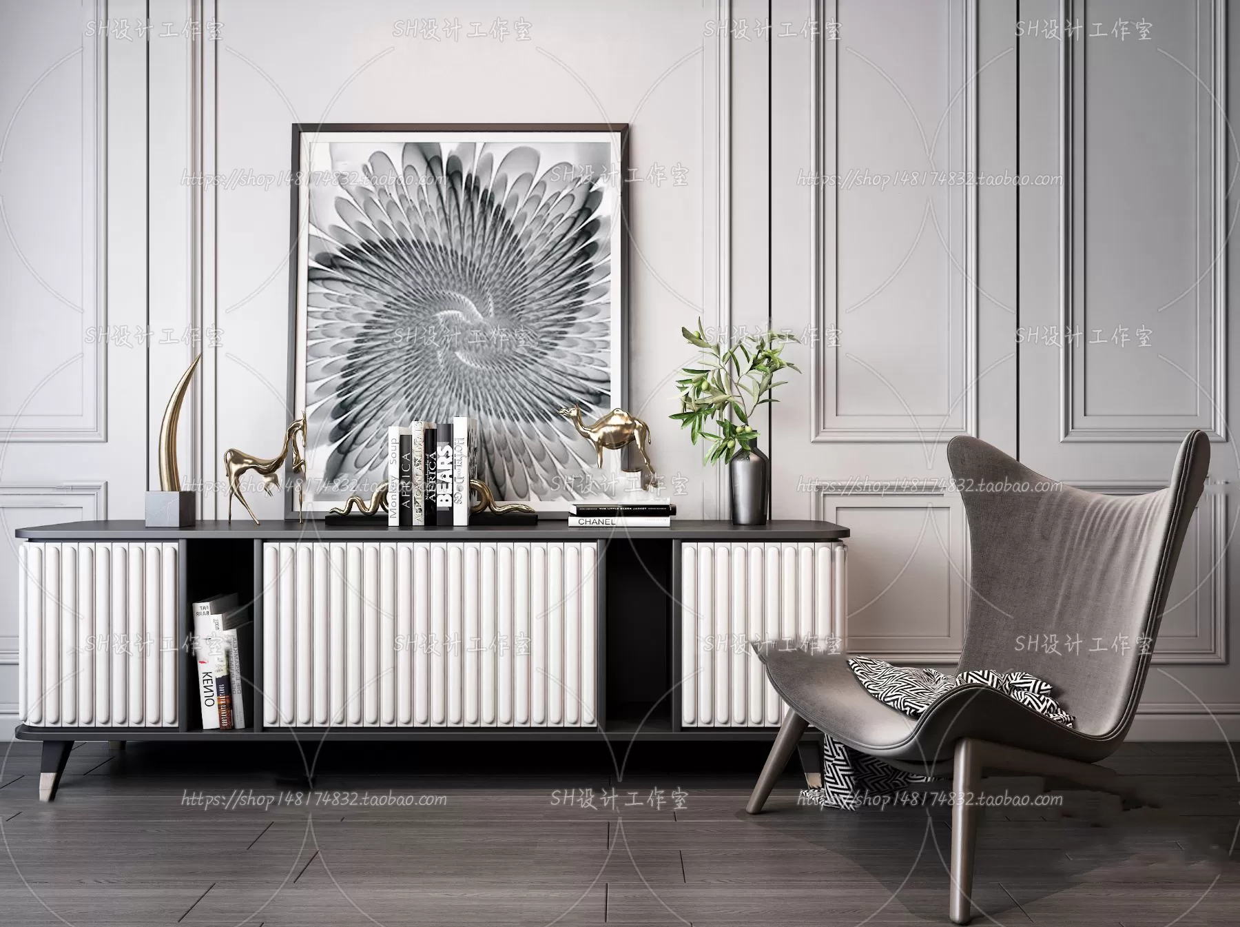 TV Cabinets – 3D Models – 0053