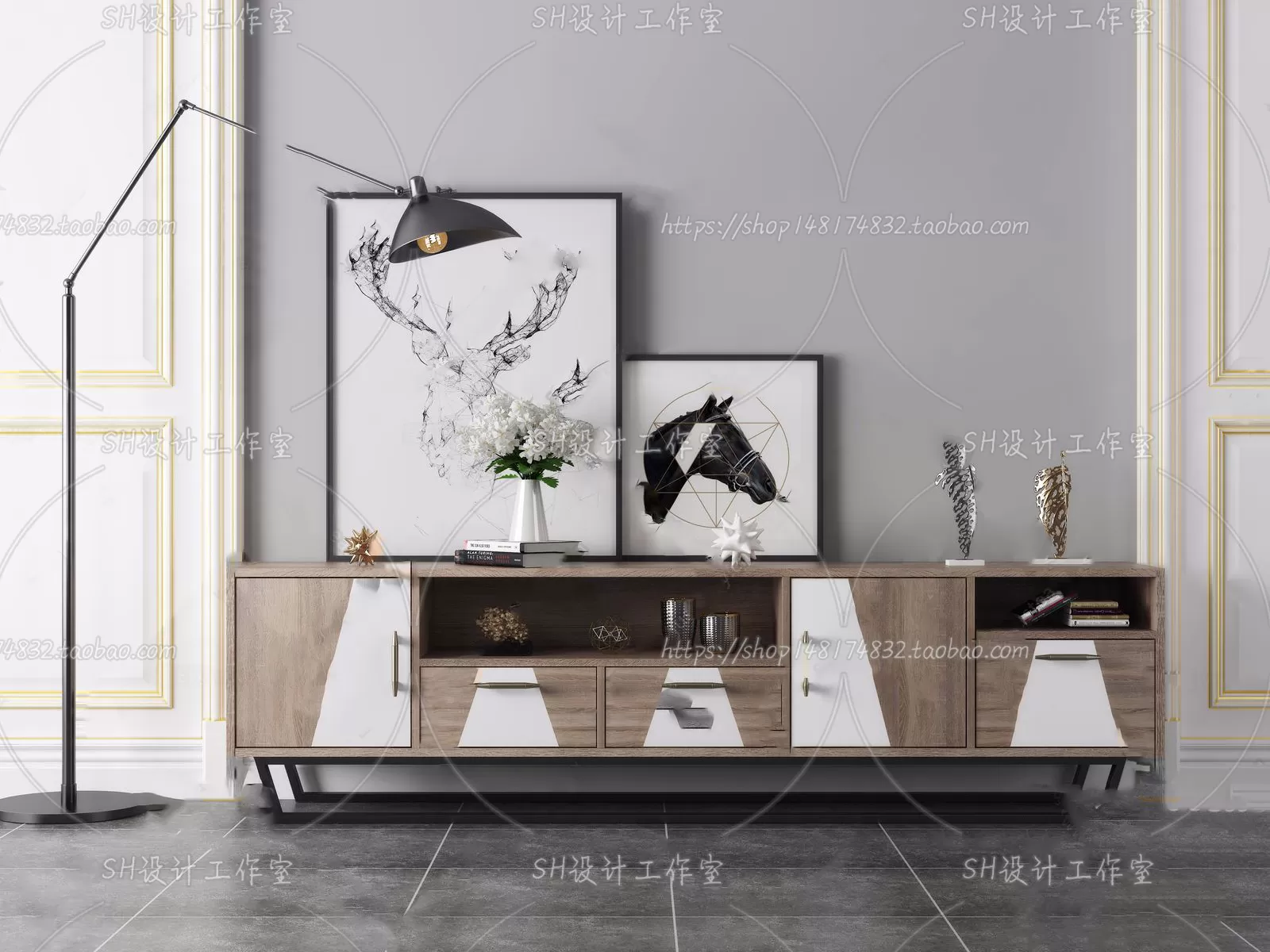 TV Cabinets – 3D Models – 0055